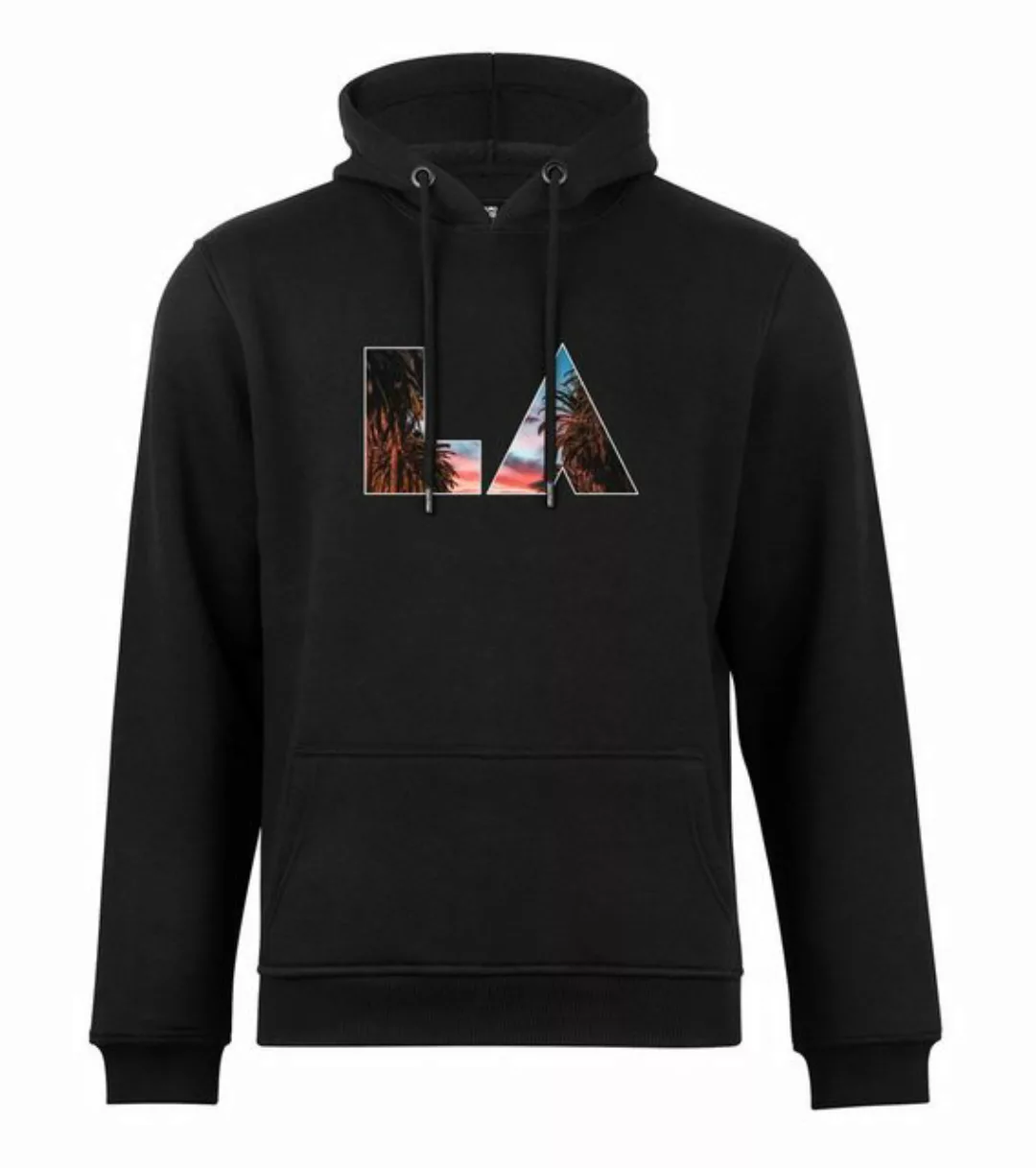 Cotton Prime® Hoodie Skyline Los Angeles - Weltenbummler Kollektion mit wei günstig online kaufen