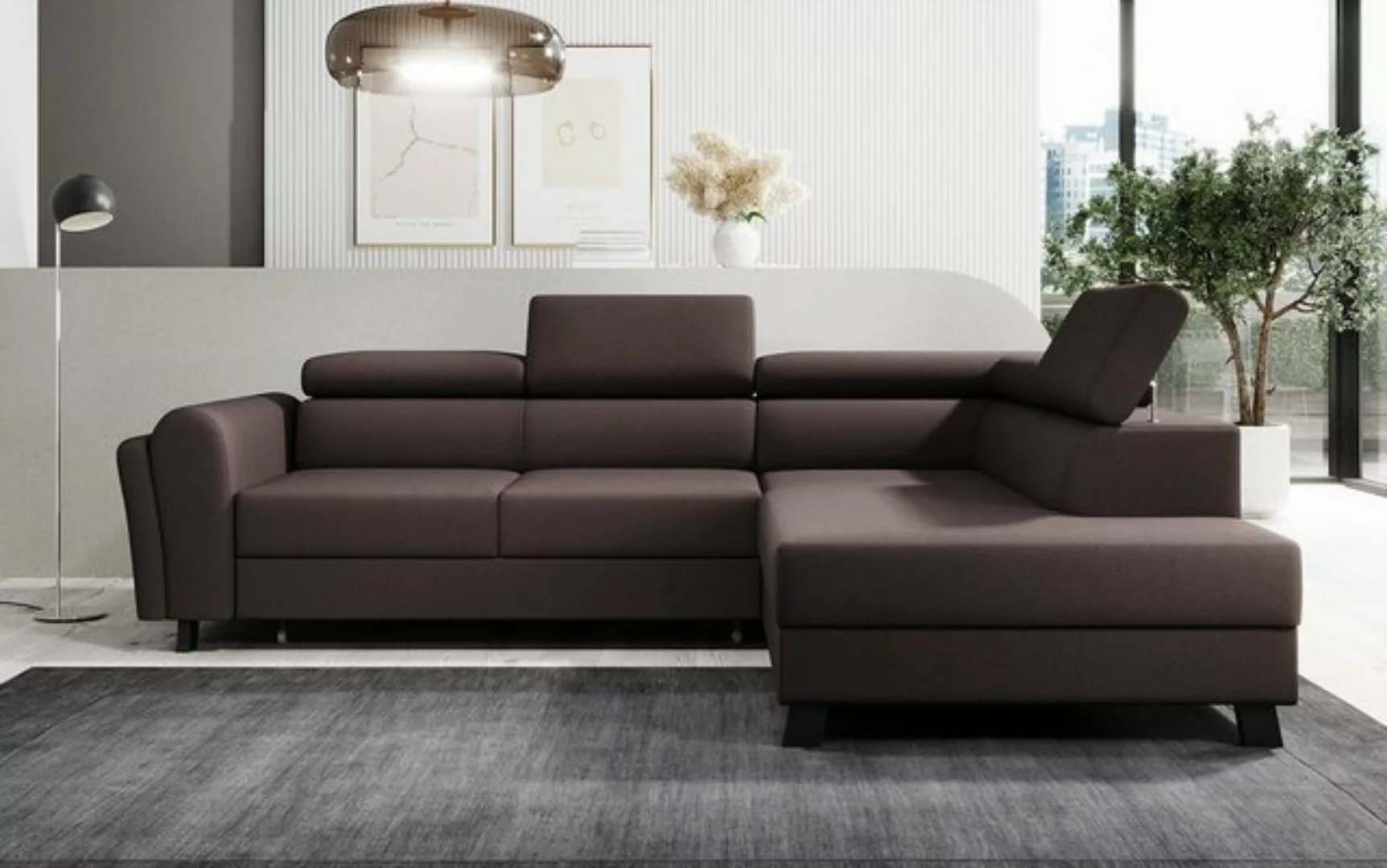 Luxusbetten24 Schlafsofa Designer Sofa Kira, mit Schlaf- und Klappfunktion günstig online kaufen