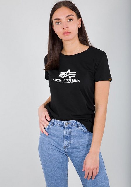 Alpha Industries T-Shirt "Alpha Industries Women - T-Shirts New Basic T Wmn günstig online kaufen