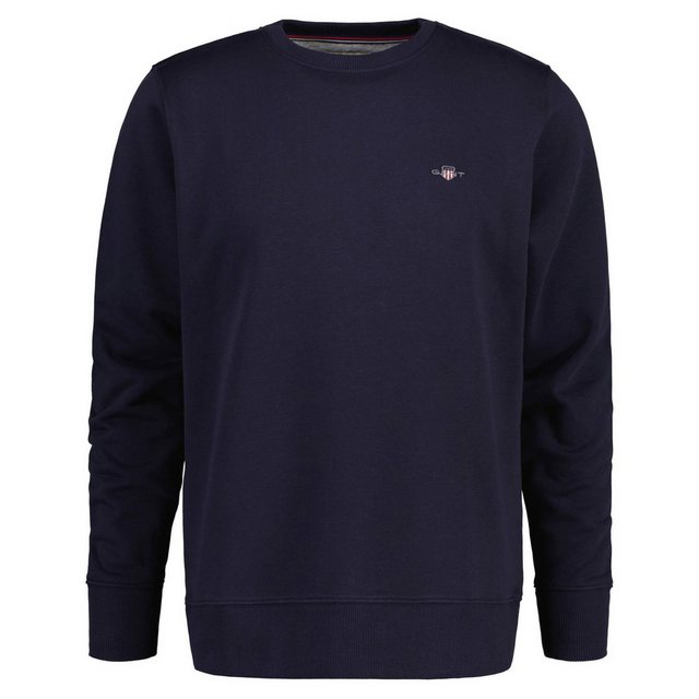 Gant Sweatshirt "REG SHIELD HALF ZIP SWEAT", mit Logostickerei auf der Brus günstig online kaufen