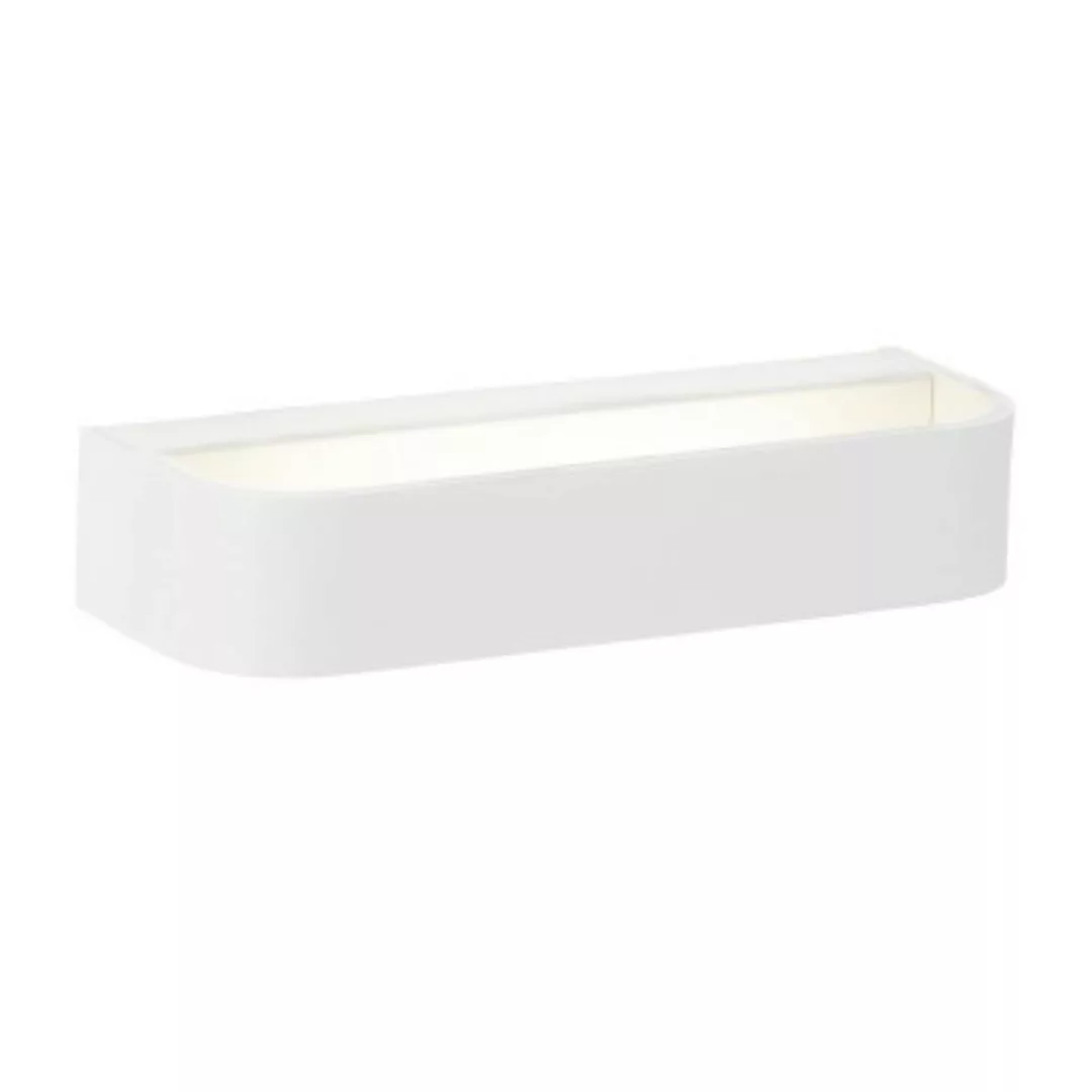 BRILLIANT FREE LED Wandleuchte 26 cm Aluminium Weiß günstig online kaufen