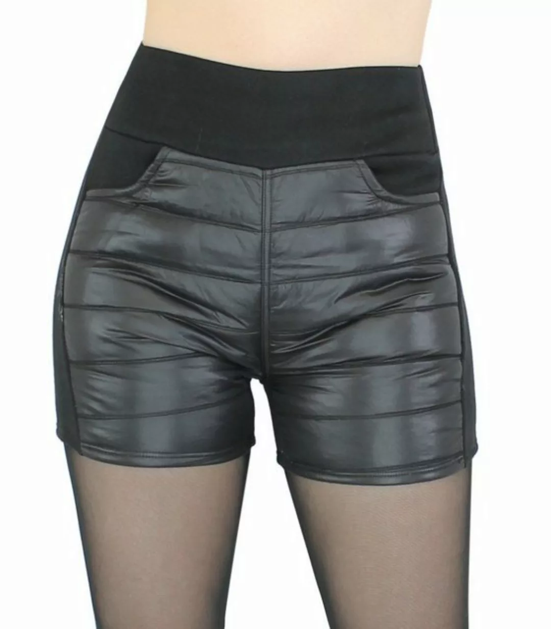 dy_mode Thermohose Damen Thermo Hot Pants Thermohose Kurze Shorts mit Innen günstig online kaufen