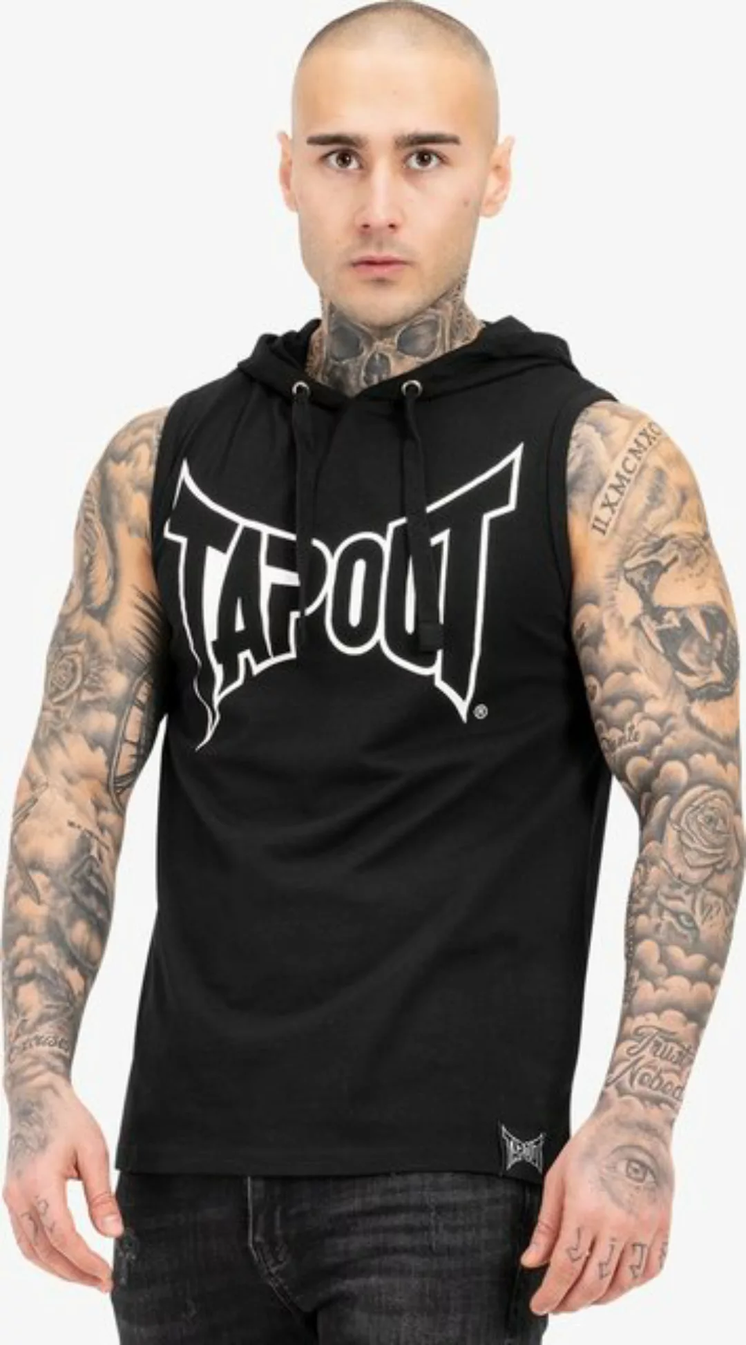 TAPOUT T-Shirt Alameda Hood ärmelloses T-Shirt mit Kapuze normale Passform günstig online kaufen