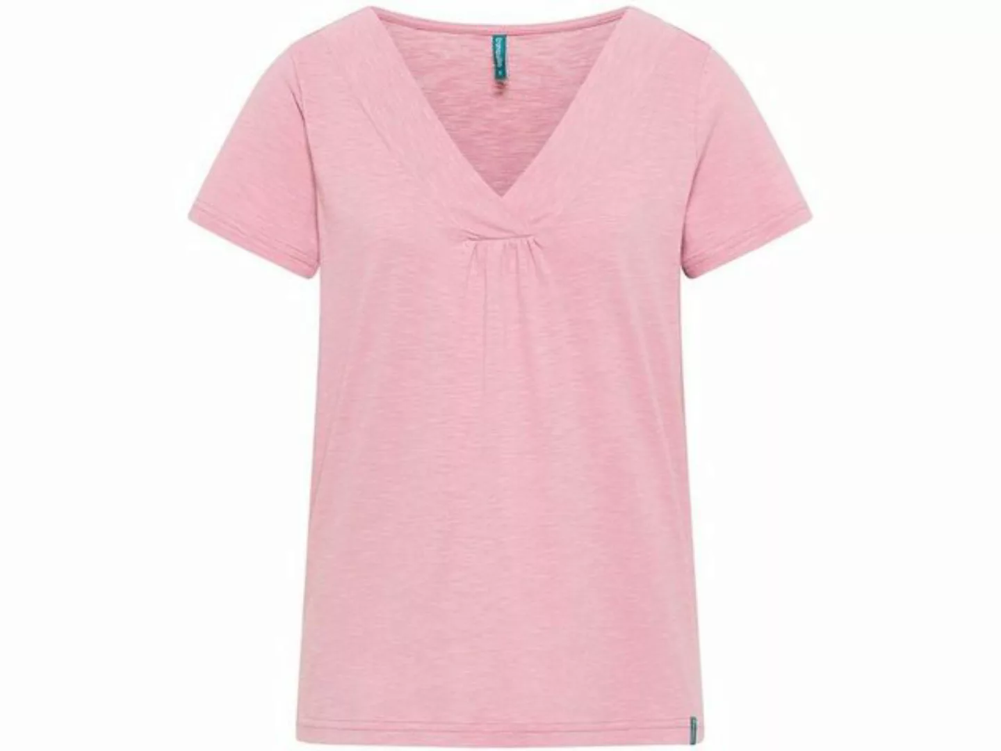 Tranquillo T-Shirt tranquillo Bio-Damen-T-Shirt aus Jersey mit V-Auss günstig online kaufen