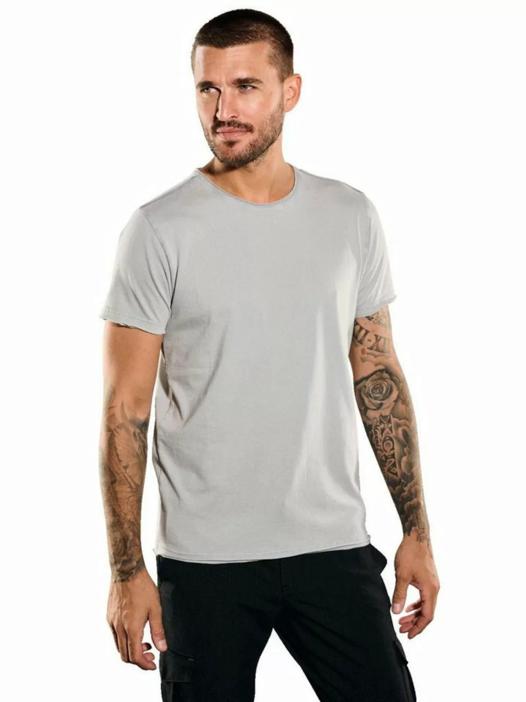 emilio adani T-Shirt T-Shirt uni günstig online kaufen