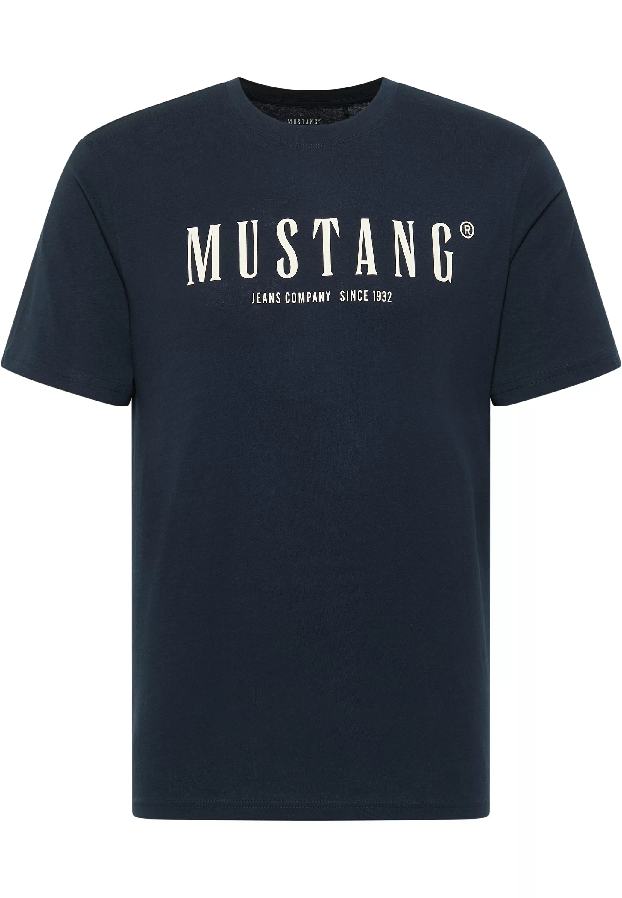 MUSTANG Kurzarmshirt "T-Shirt" günstig online kaufen