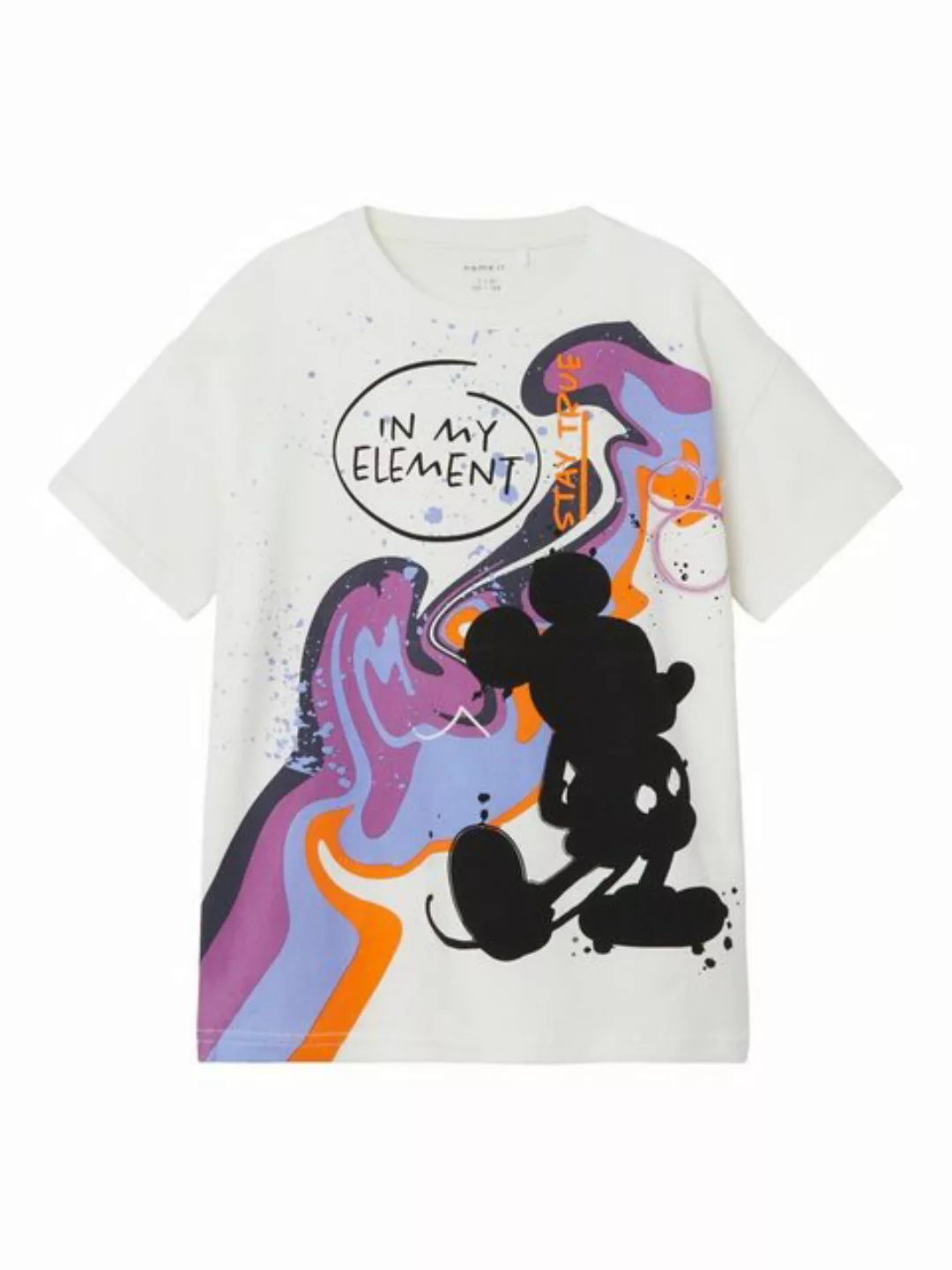 Name It T-Shirt DUBAJA MICKEY (1-tlg) Plain/ohne Details günstig online kaufen