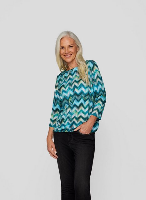 Rabe Print-Shirt RABE Shirt mit geometrischem Muster günstig online kaufen