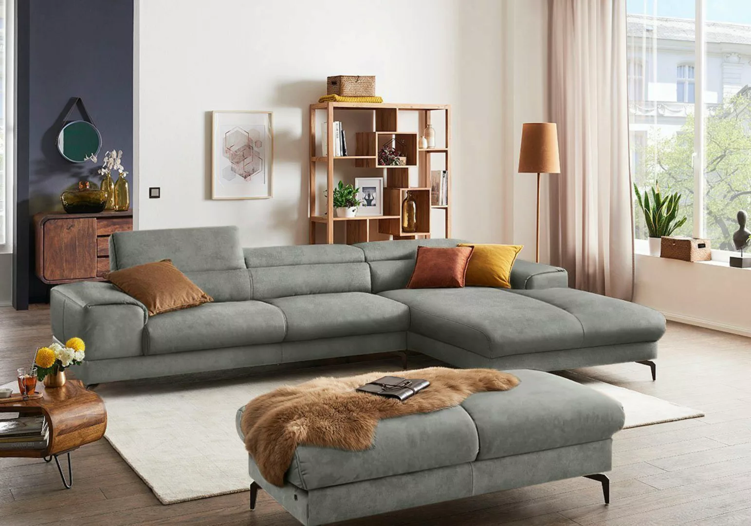 W.SCHILLIG Ecksofa "piedroo, Designsofa mit tollem Sitzkomfort, bequem und günstig online kaufen