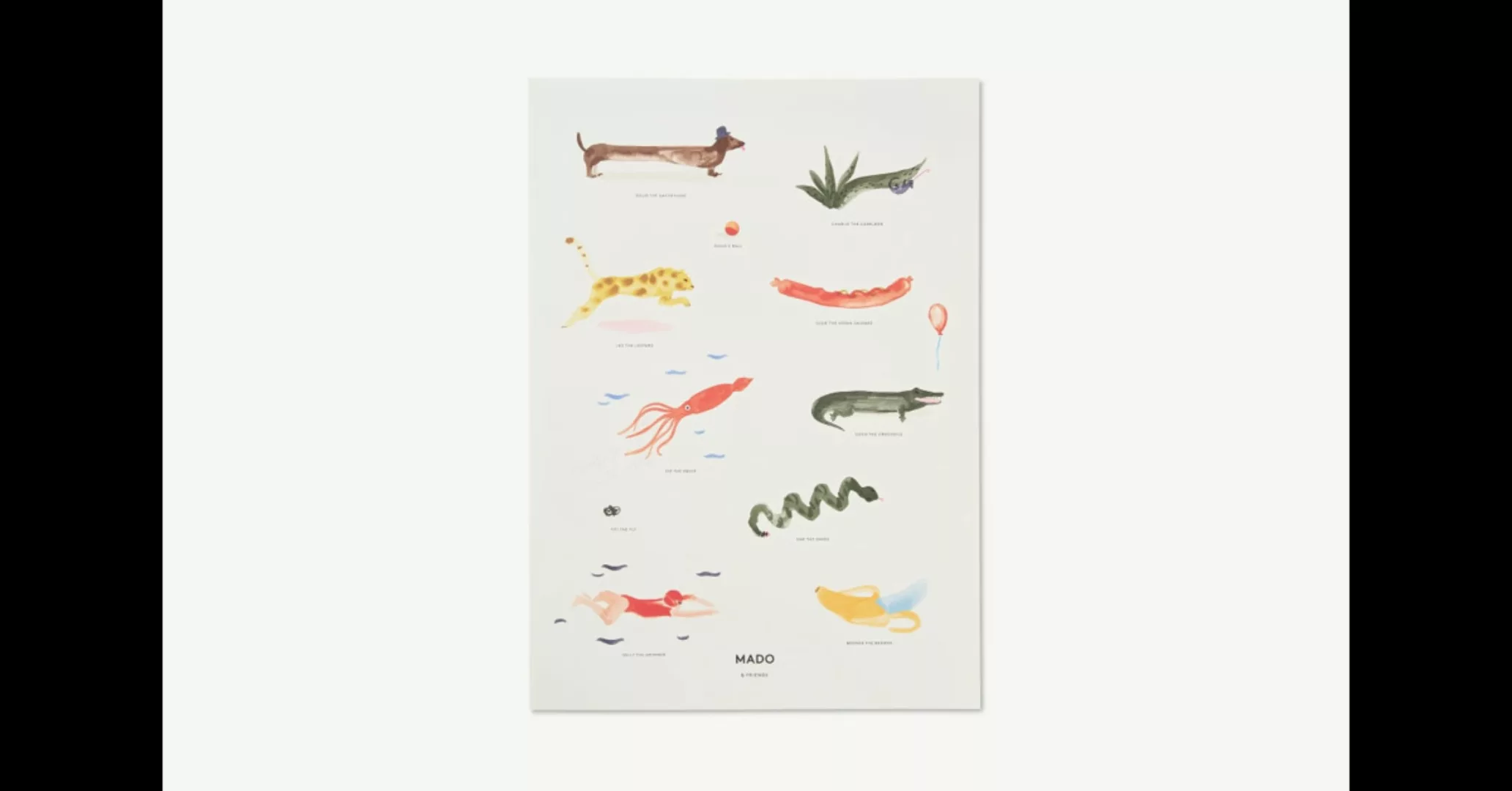 MADO & Friends Kunstdruck von All The Way To Paris (50 x 70 cm) - MADE.com günstig online kaufen