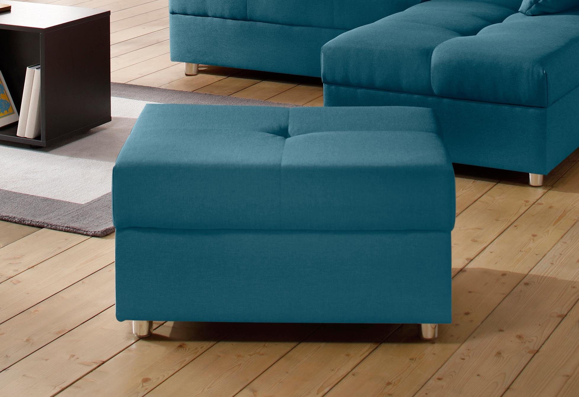 Home affaire Hocker "Italia", mit Federkern günstig online kaufen