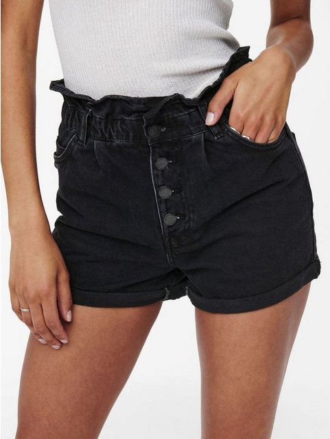 Only Damen Jeans Short ONLCUBA LIFE PAPERBAG günstig online kaufen