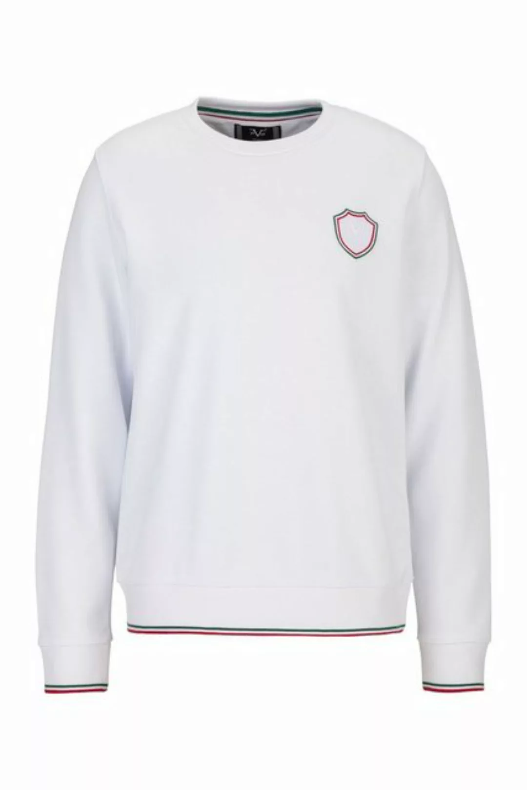 19V69 Italia by Versace Sweatshirt SAMU Herren Basic Rundhalspullover mit S günstig online kaufen
