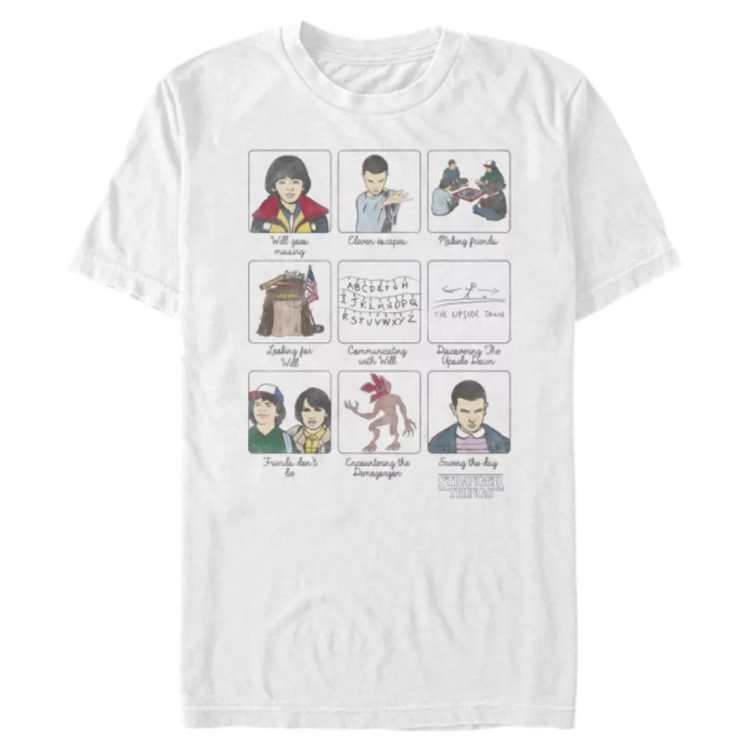 Netflix - Stranger Things - Gruppe Story - Männer T-Shirt günstig online kaufen