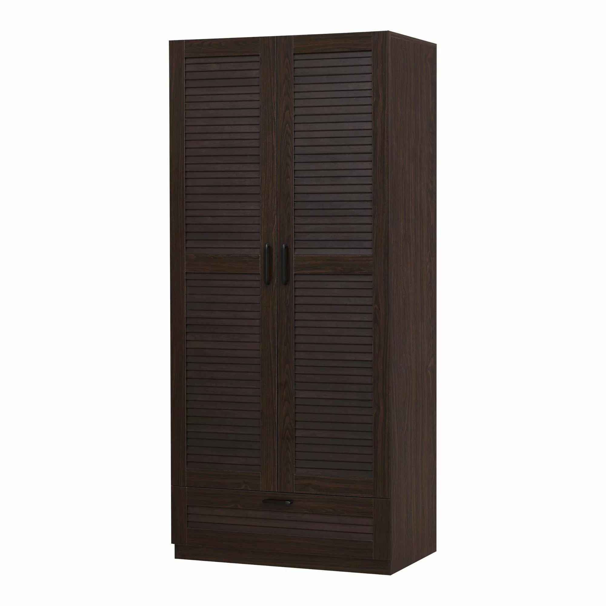en.casa Kleiderschrank »Finning« 1 Stange, 4 günstig online kaufen