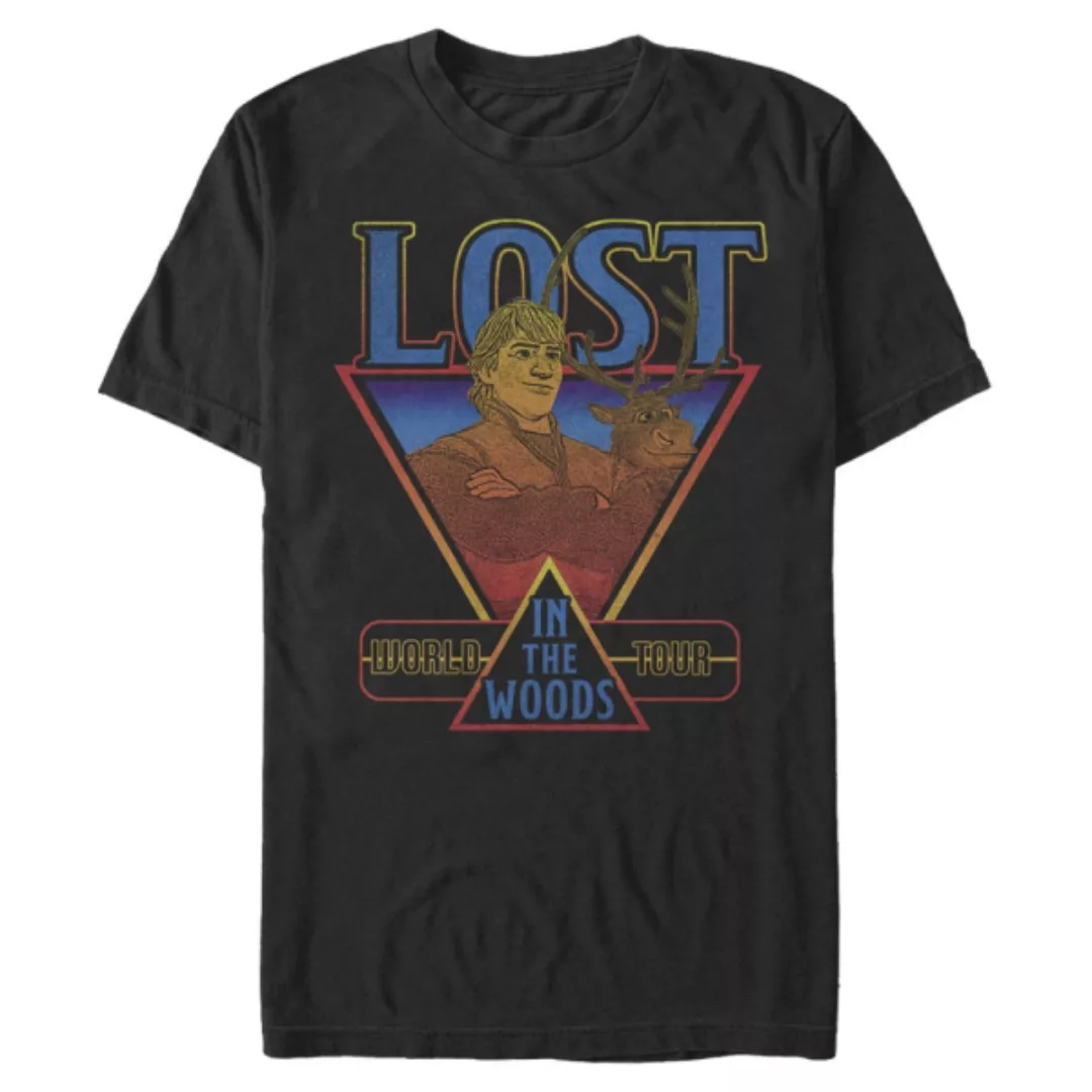 Disney - Eiskönigin - Kristoff & Sven Lost World Tour - Männer T-Shirt günstig online kaufen