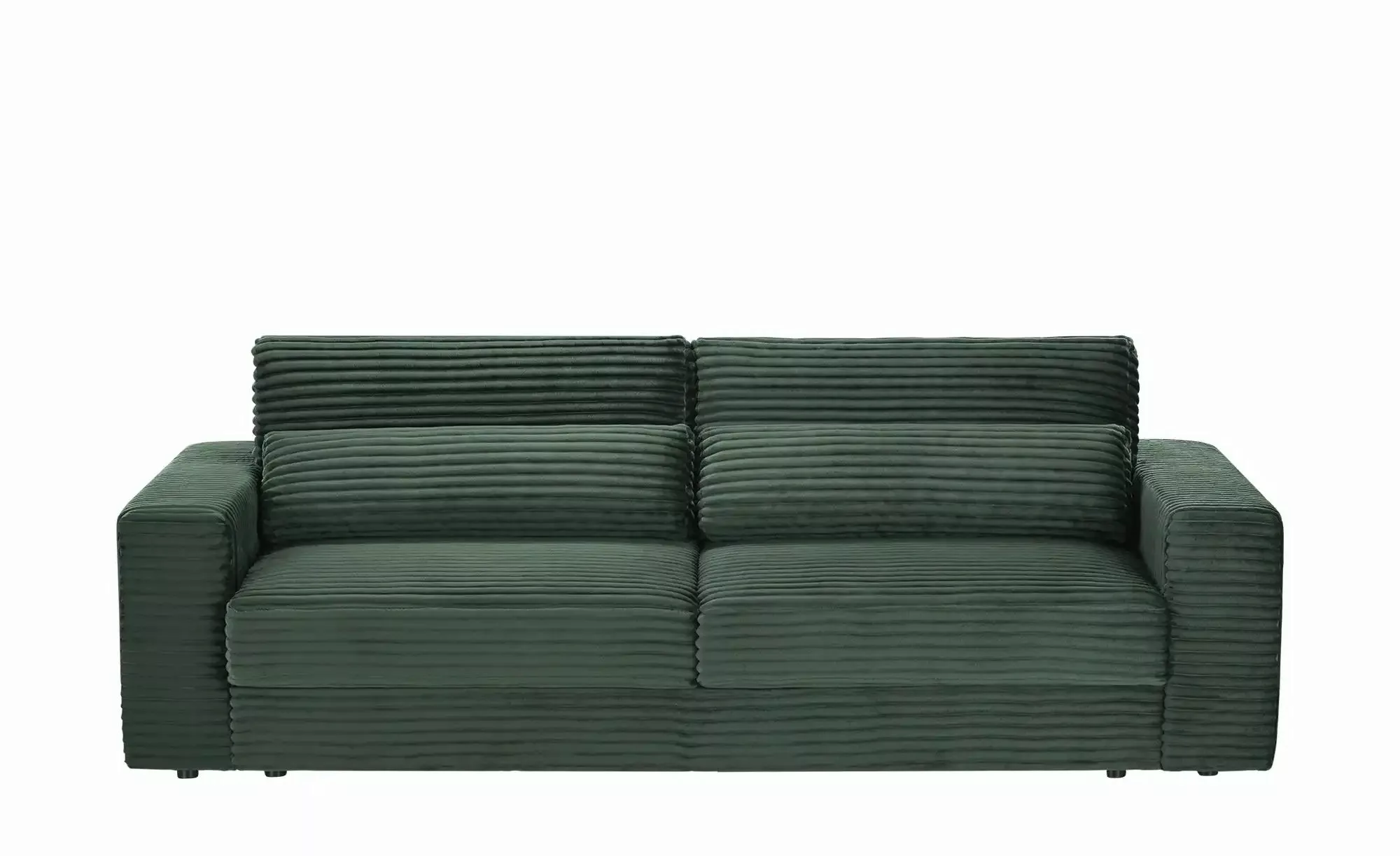 Big Sofa  Branna ¦ grün ¦ Maße (cm): B: 250 H: 101 T: 105.0 Polstermöbel > günstig online kaufen