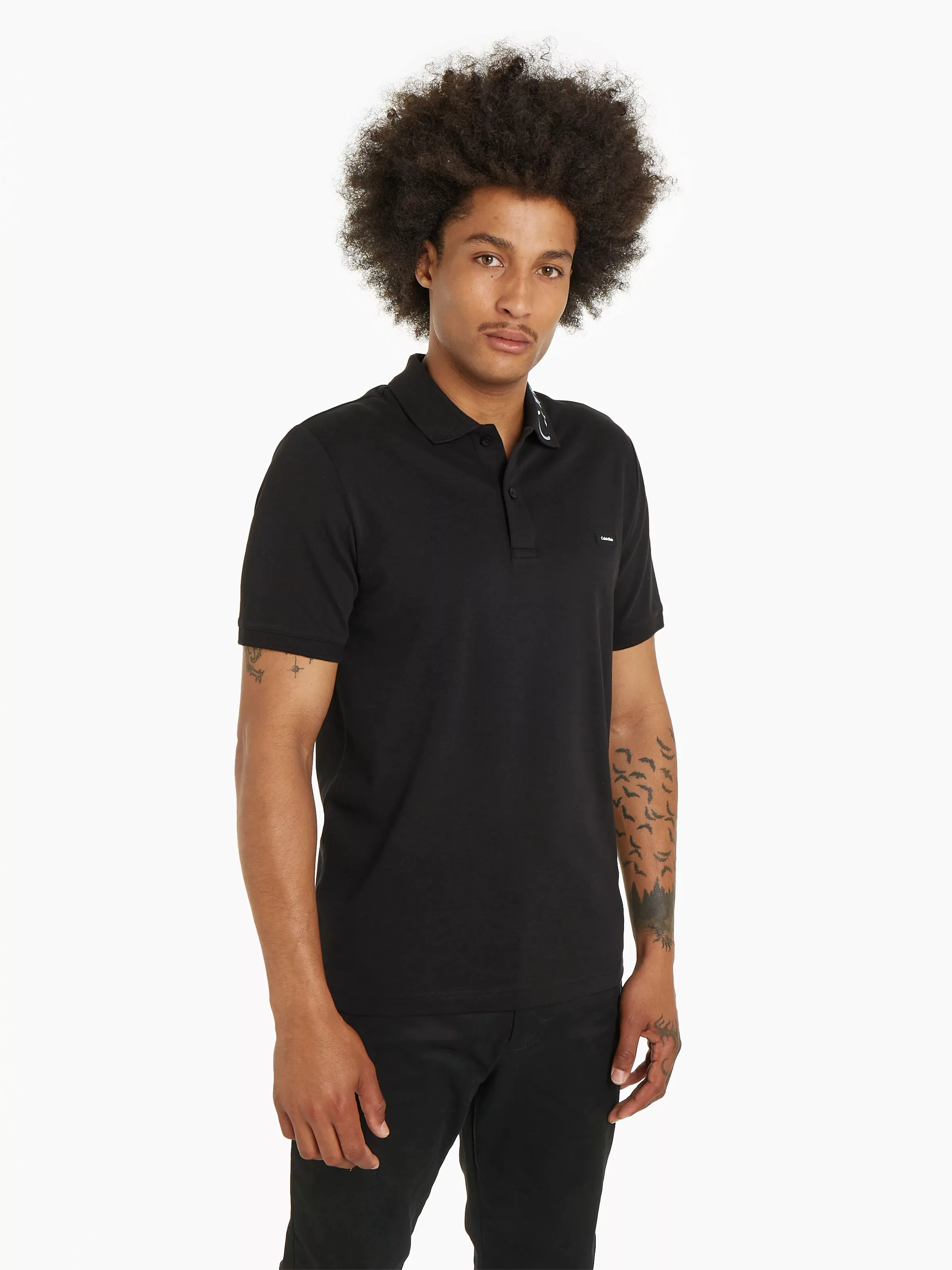 Calvin Klein Poloshirt STRETCH PIQUE EMBROID LOGO POLO günstig online kaufen