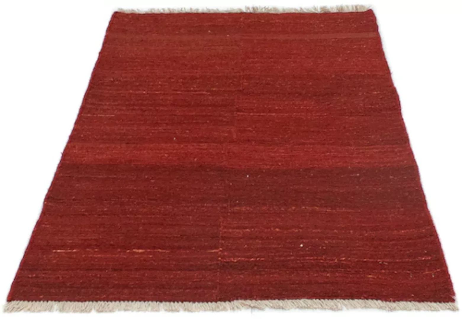 morgenland Wollteppich »Gabbeh Teppich handgeknüpft rot«, rechteckig, 18 mm günstig online kaufen