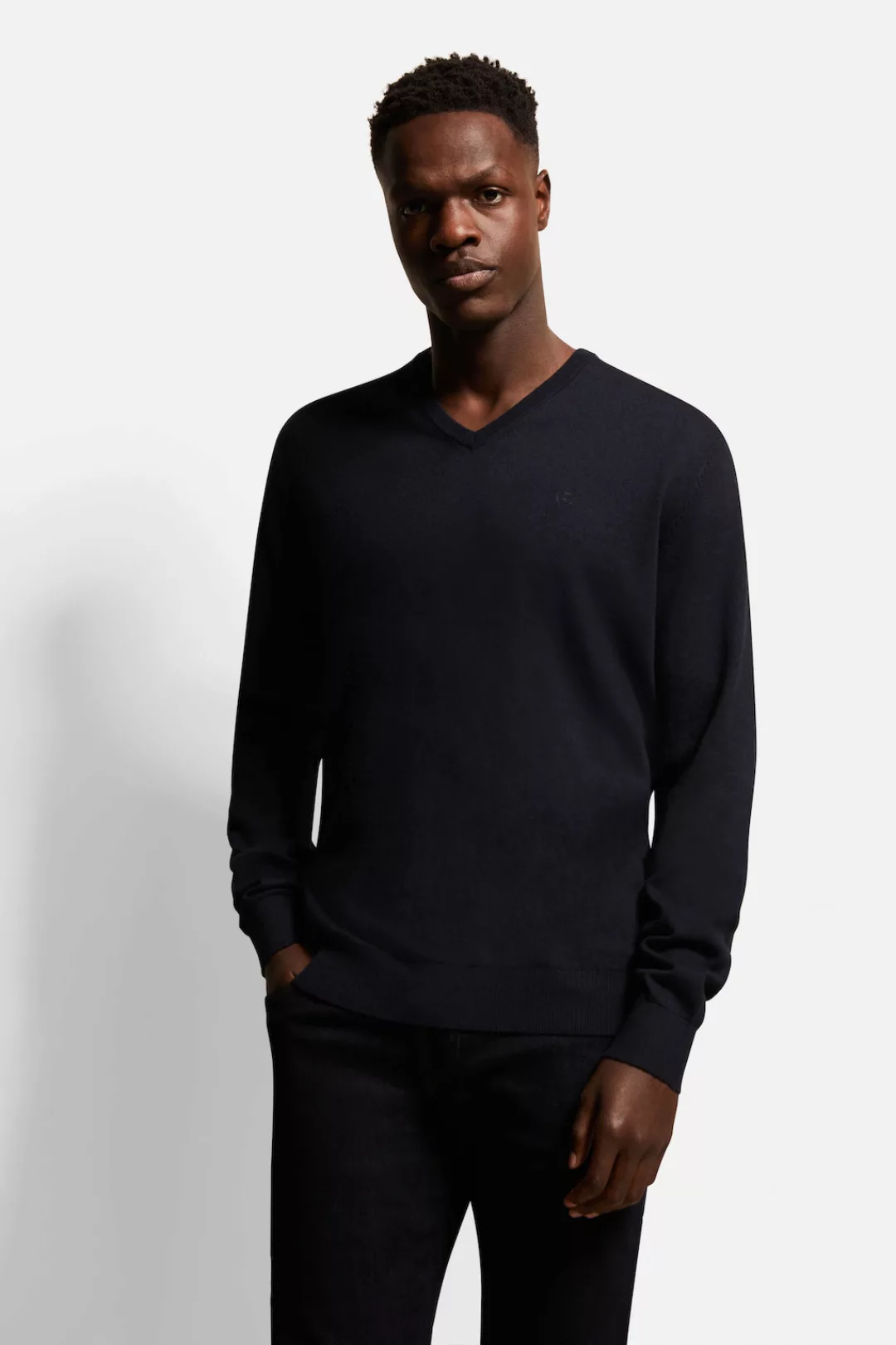 bugatti V-Ausschnitt-Pullover, mit V-Ausschnitt günstig online kaufen