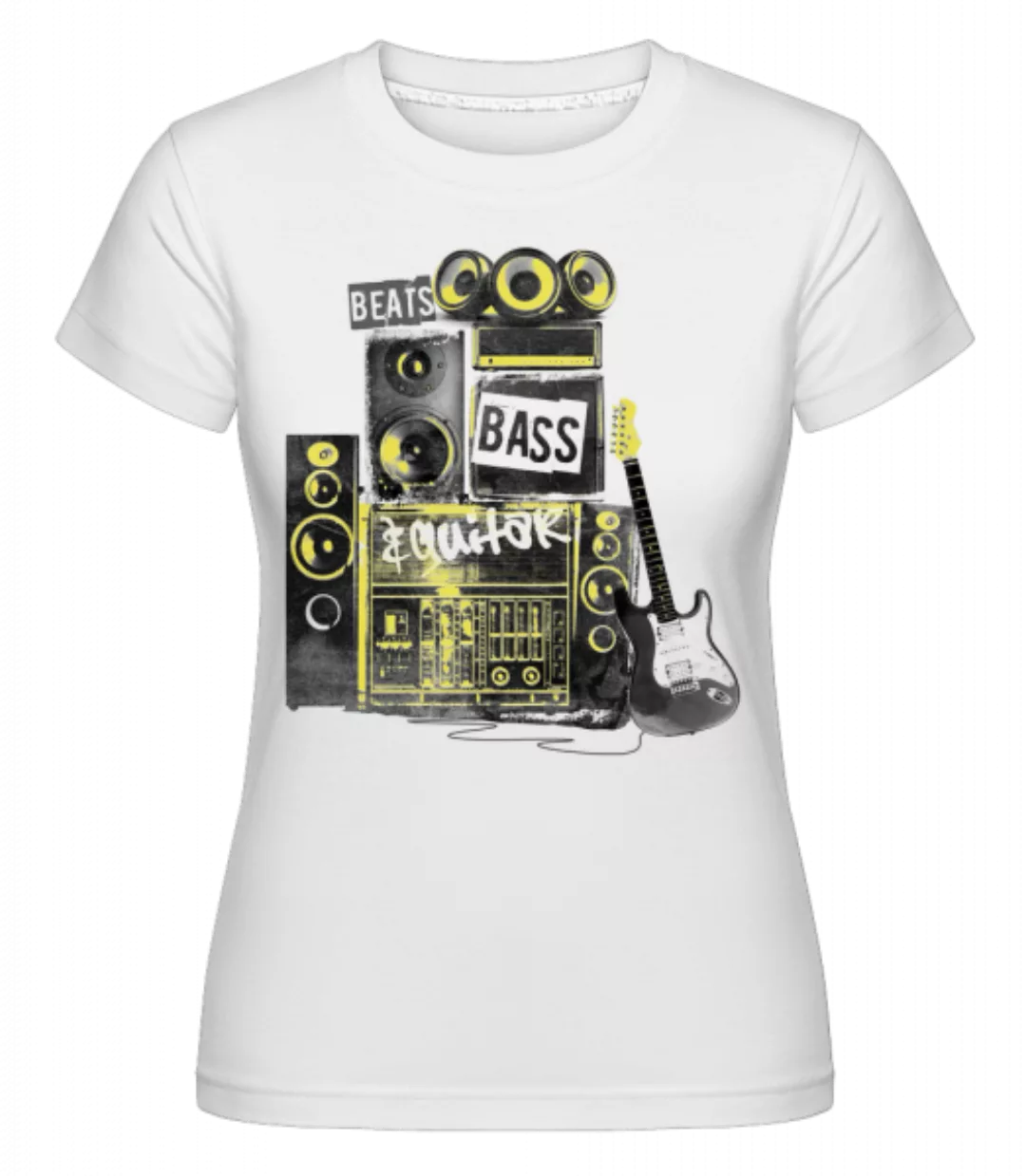 Beat Bass And Guitar · Shirtinator Frauen T-Shirt günstig online kaufen
