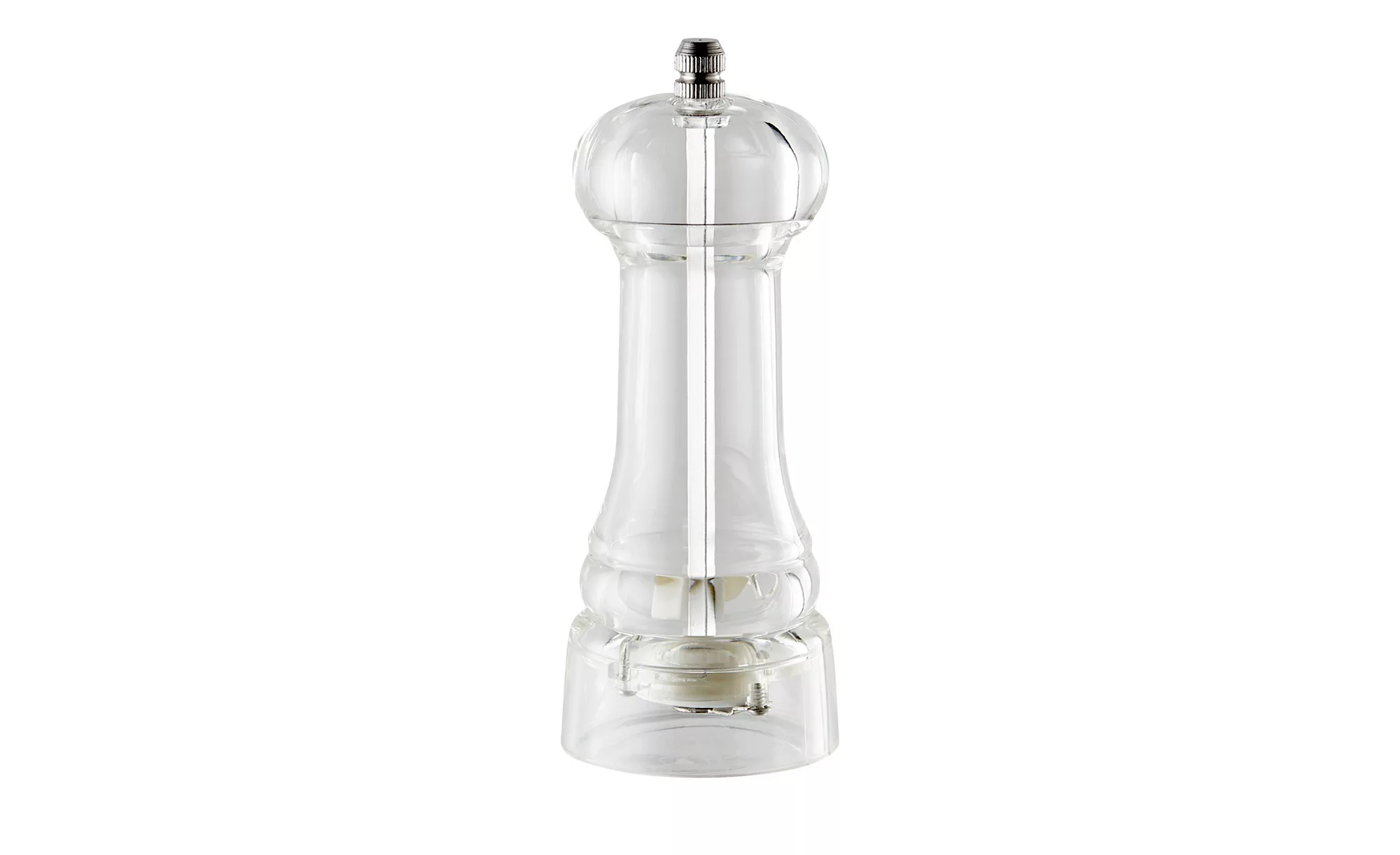 KHG Salz-/Pfeffermühle - transparent/klar - Acrylglas - 15,5 cm - Küchenzub günstig online kaufen