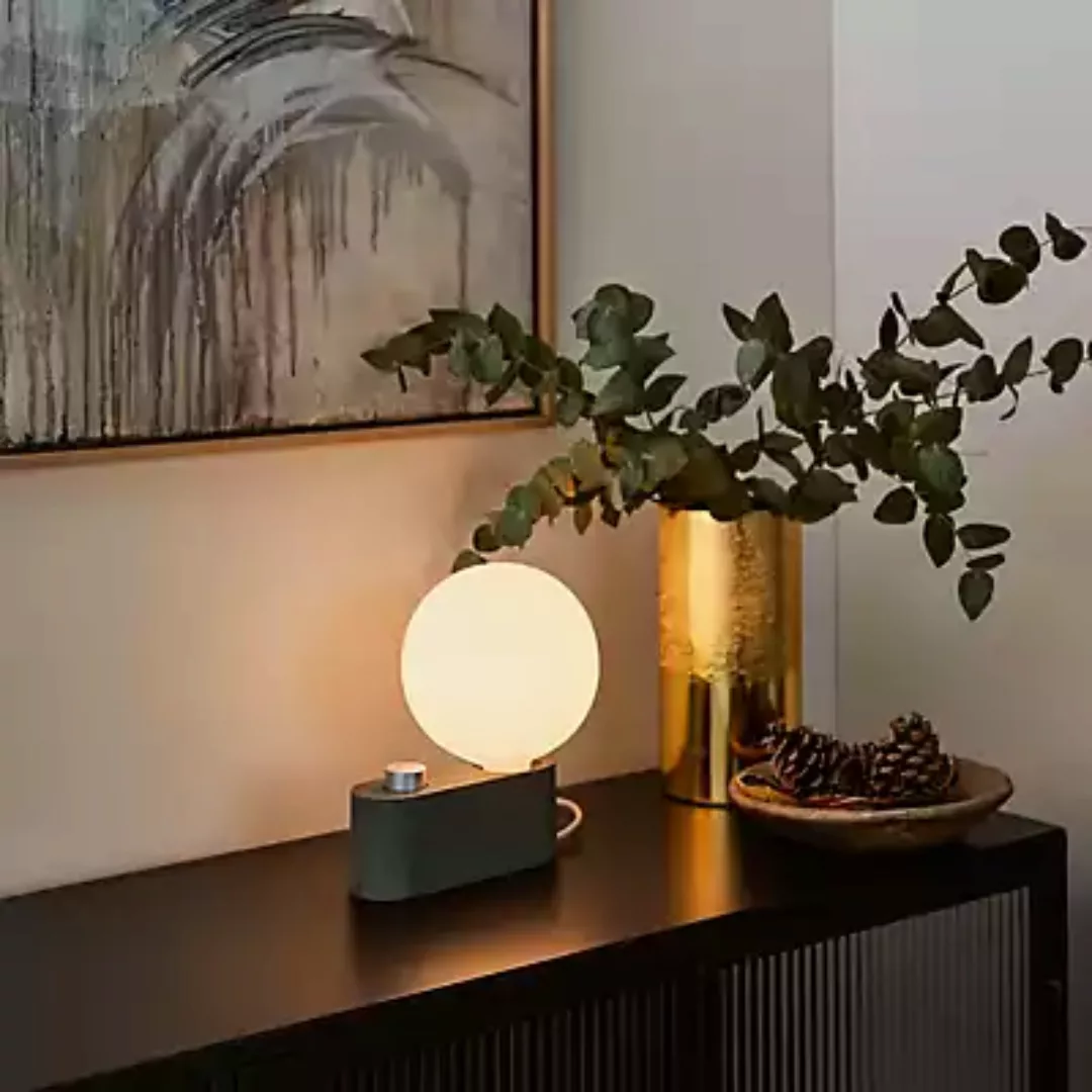 Tala Tischleuchte Alumina, Globe, dim-to-warm, salbeigrün günstig online kaufen