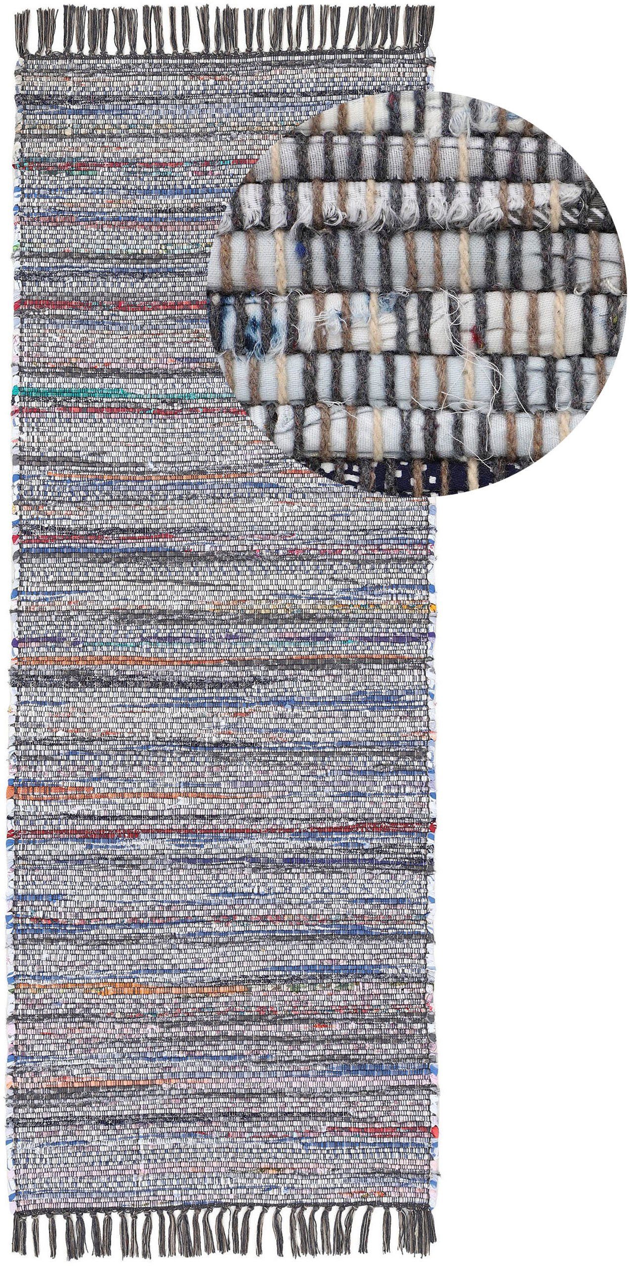 carpetfine Teppich »Kelim Chindi, Wendeteppich«, rechteckig, 6 mm Höhe, han günstig online kaufen
