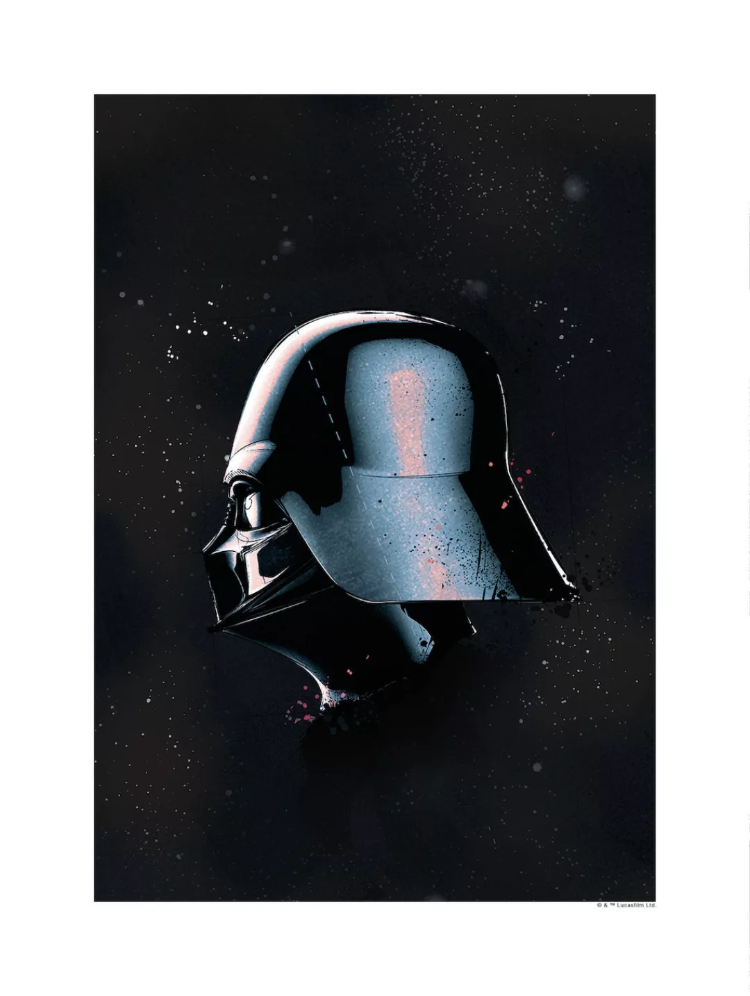 Komar Wandbild Star Wars Vader 30 x 40 cm günstig online kaufen