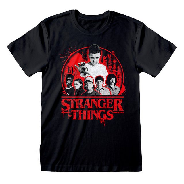 Stranger things T-Shirt Circle Logo günstig online kaufen