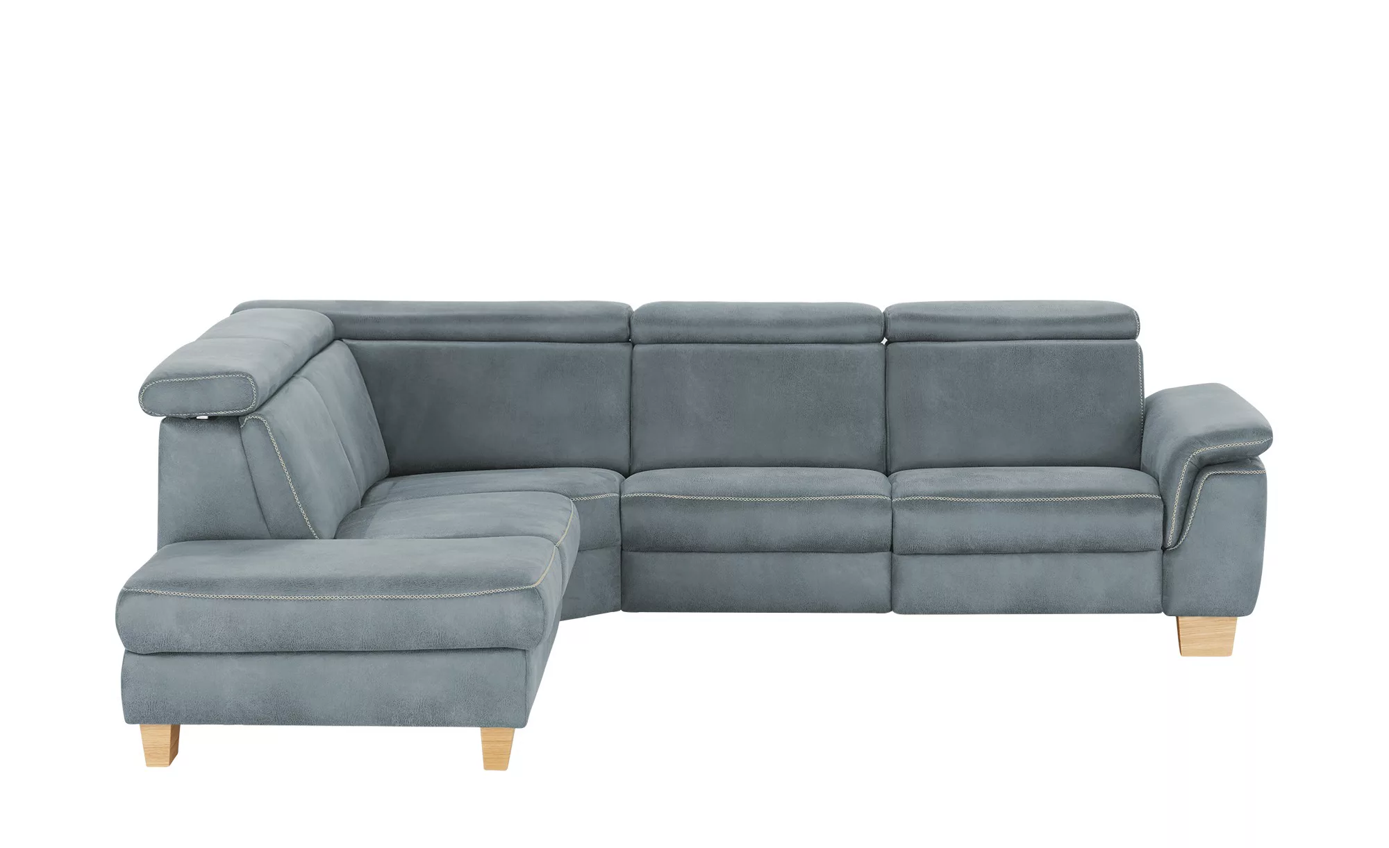 Mein Sofa bold Ecksofa  Beata - blau - 270 cm - 80 cm - 233 cm - Polstermöb günstig online kaufen