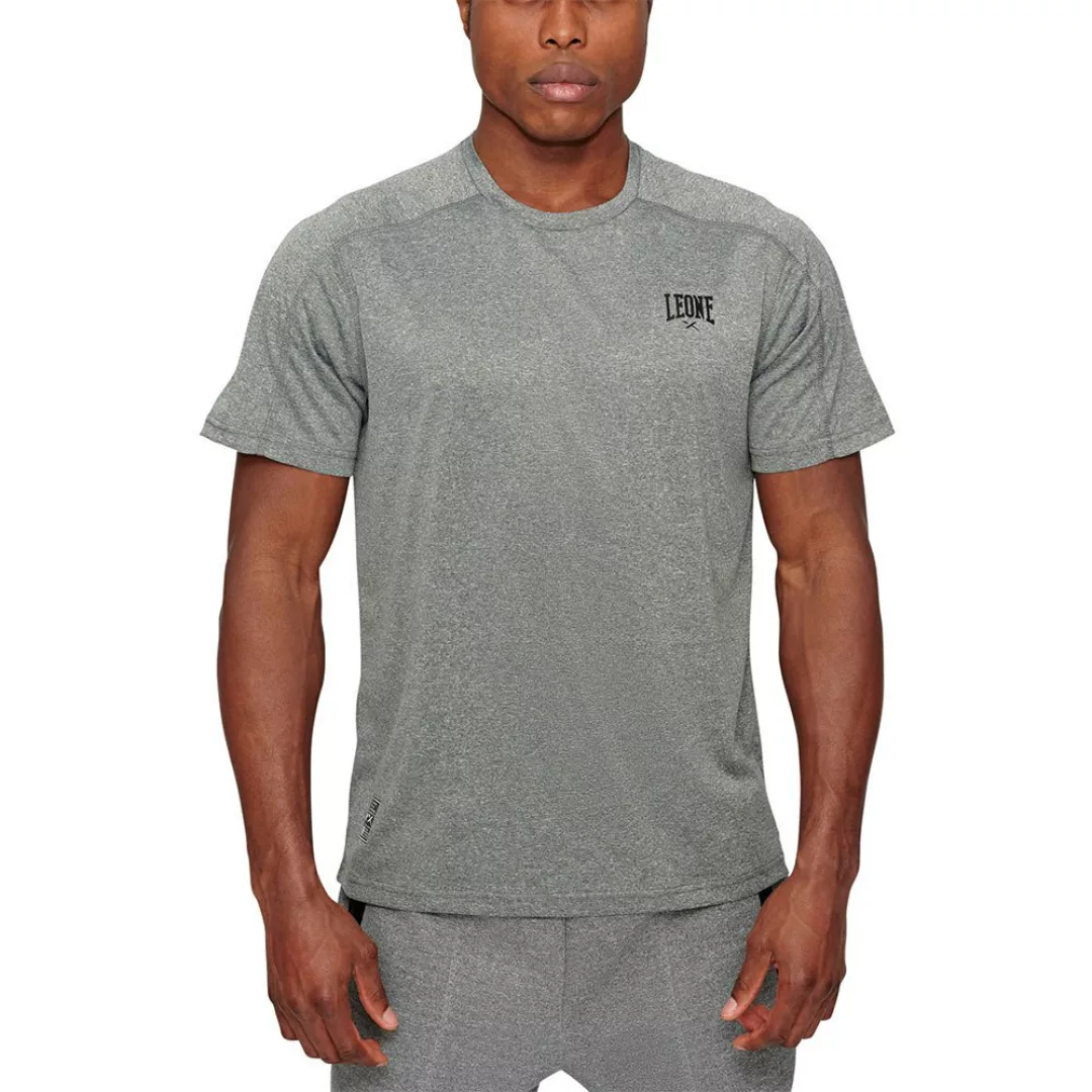 Leone1947 Melange Kurzärmeliges T-shirt M Light Grey günstig online kaufen