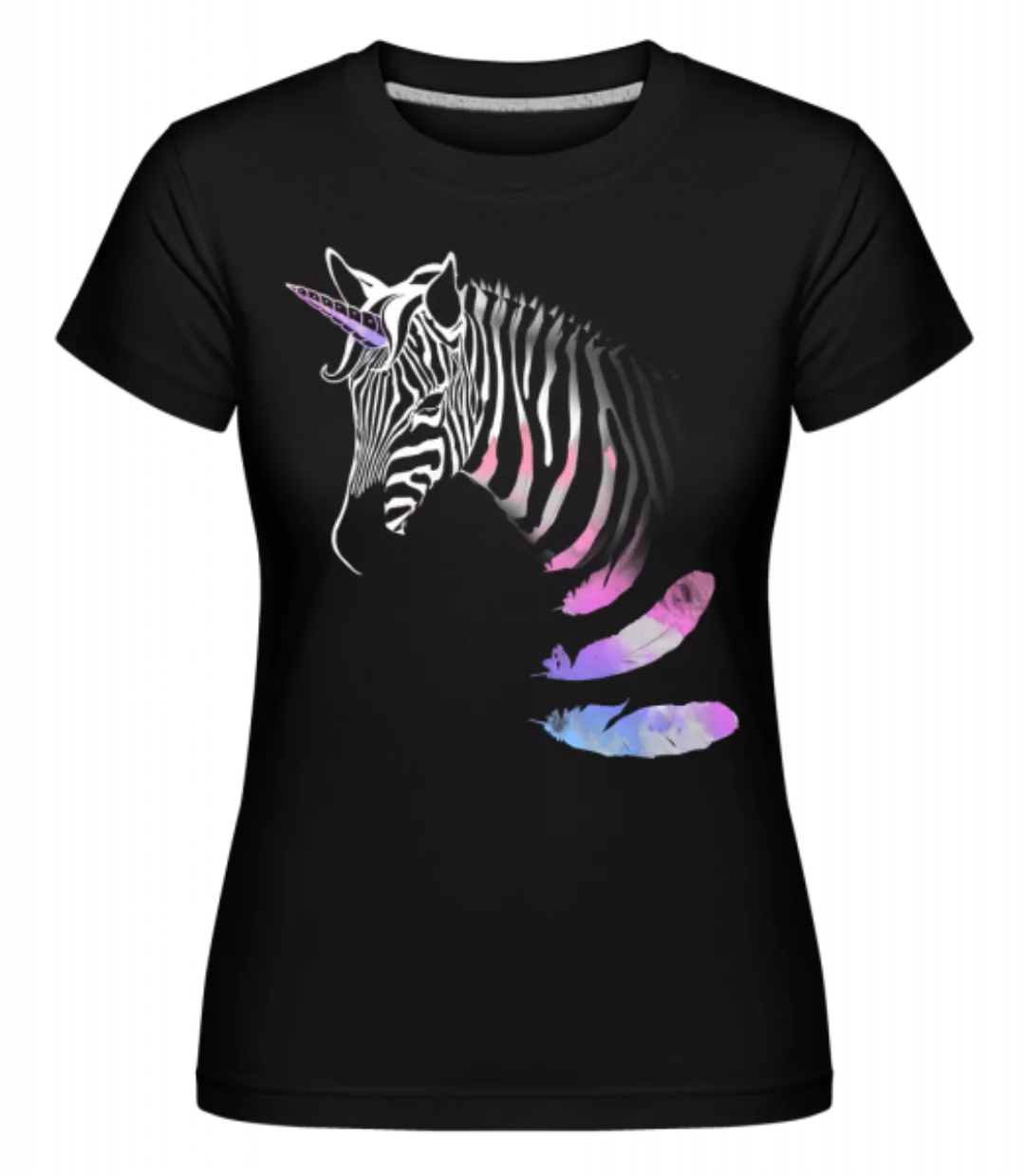 Einhorn Zebra · Shirtinator Frauen T-Shirt günstig online kaufen