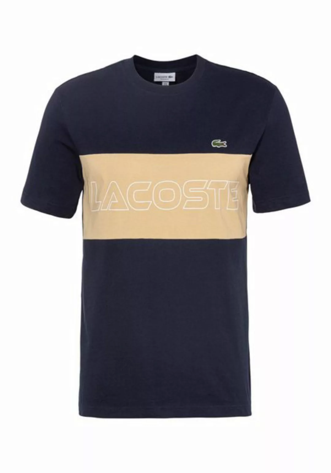 Lacoste T-Shirt T-SHIRT mit großem Print auf der Brust günstig online kaufen