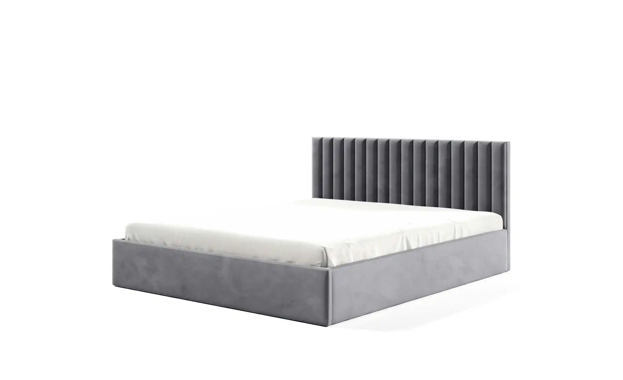 Polsterbett mit Bettkasten Fame ¦ grau ¦ Maße (cm): B: 99 H: 85 Betten > Po günstig online kaufen