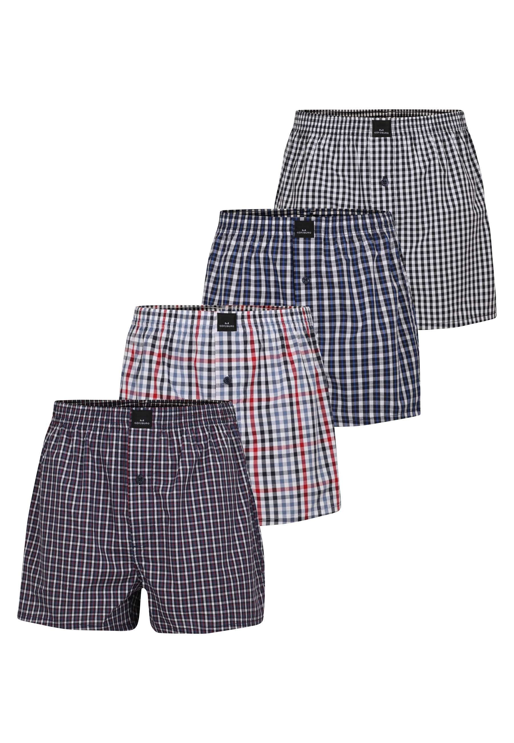 GÖTZBURG Boxershorts GÖTZBURG Herren Boxershort blau günstig online kaufen