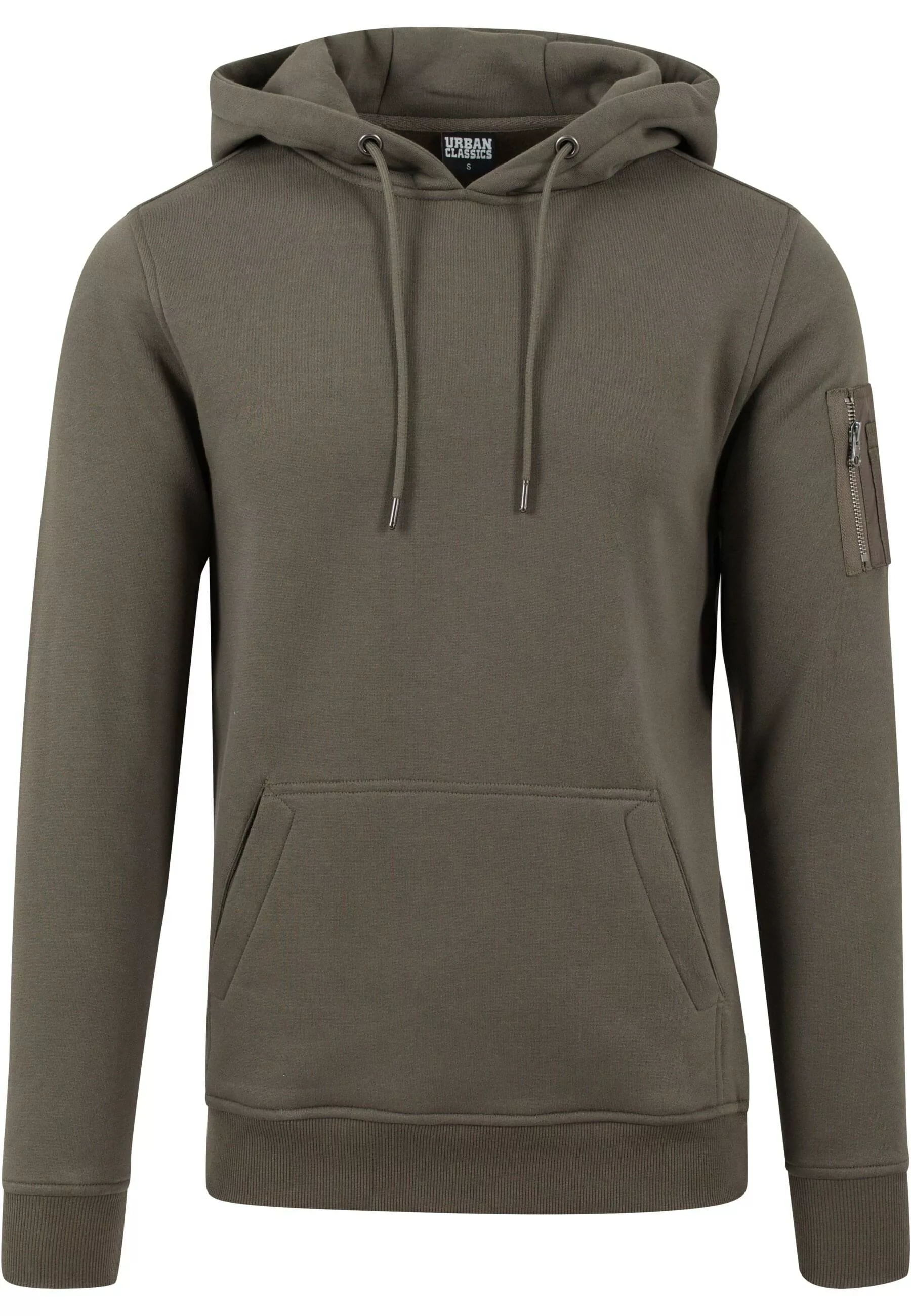 URBAN CLASSICS Sweatshirt "Urban Classics Herren Sweat Bomber Hoody" günstig online kaufen