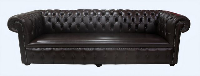 Xlmoebel Sofa Viersitzer Chesterfield Polstermöbel im antiken Stil aus Lede günstig online kaufen