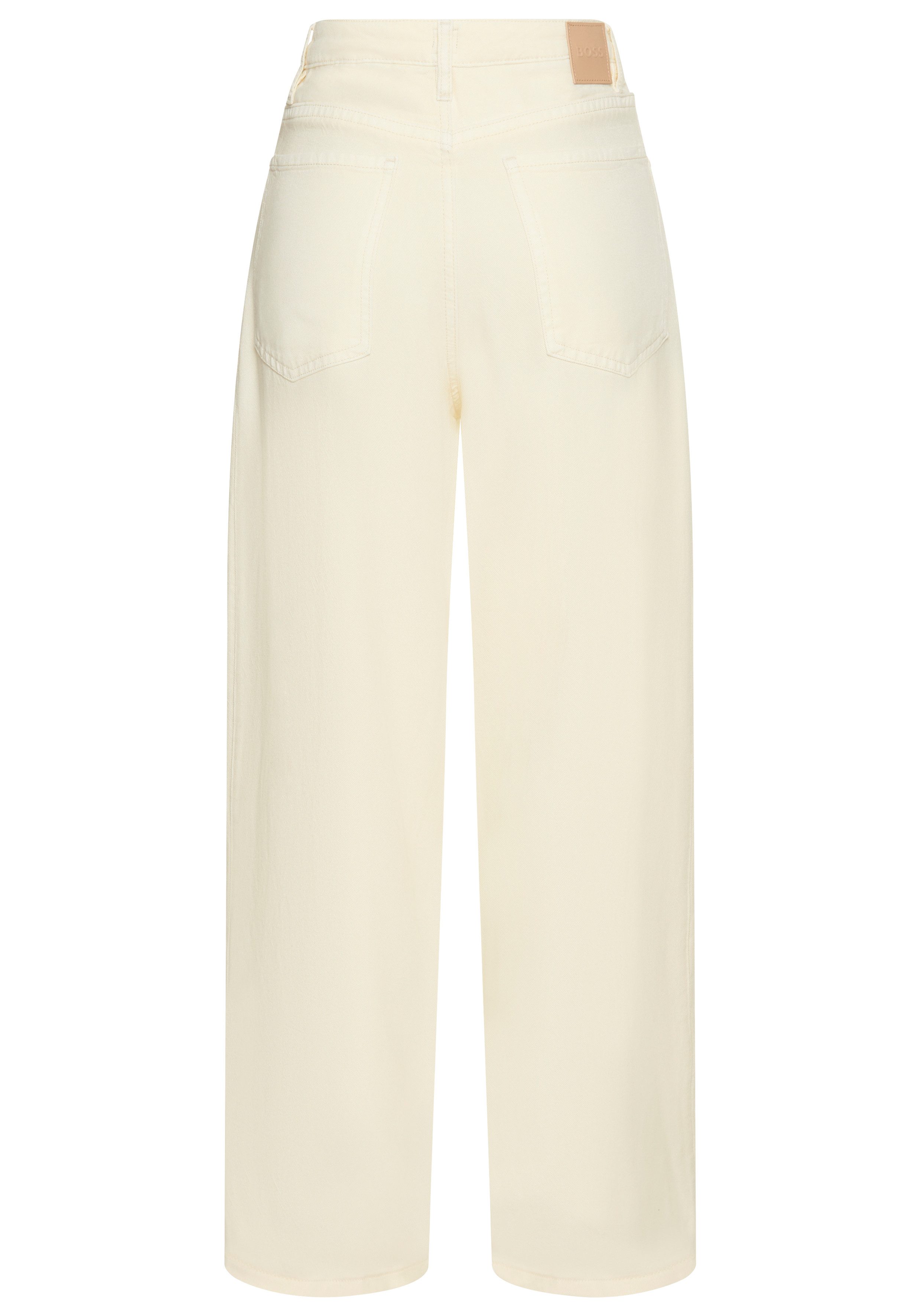 BOSS ORANGE Loose-fit-Jeans Slouchy Pleated Mid günstig online kaufen
