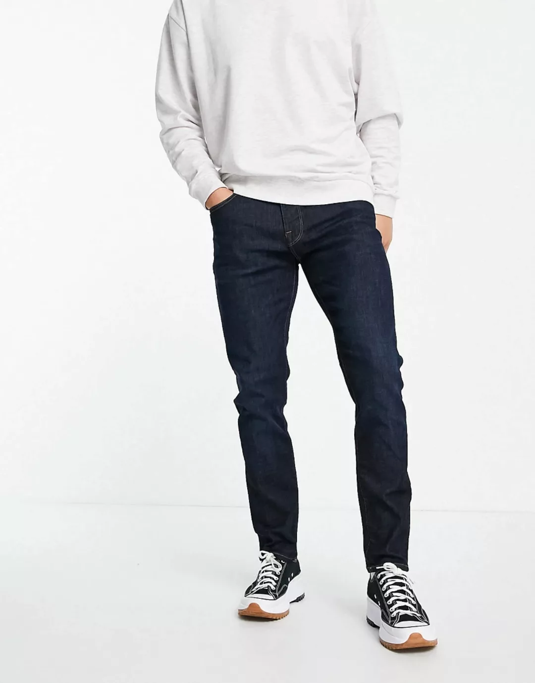 Selected Homme Herren Jeans SLH175-SLIMLEON 6291 - Slim Fit - Blau - Dark B günstig online kaufen