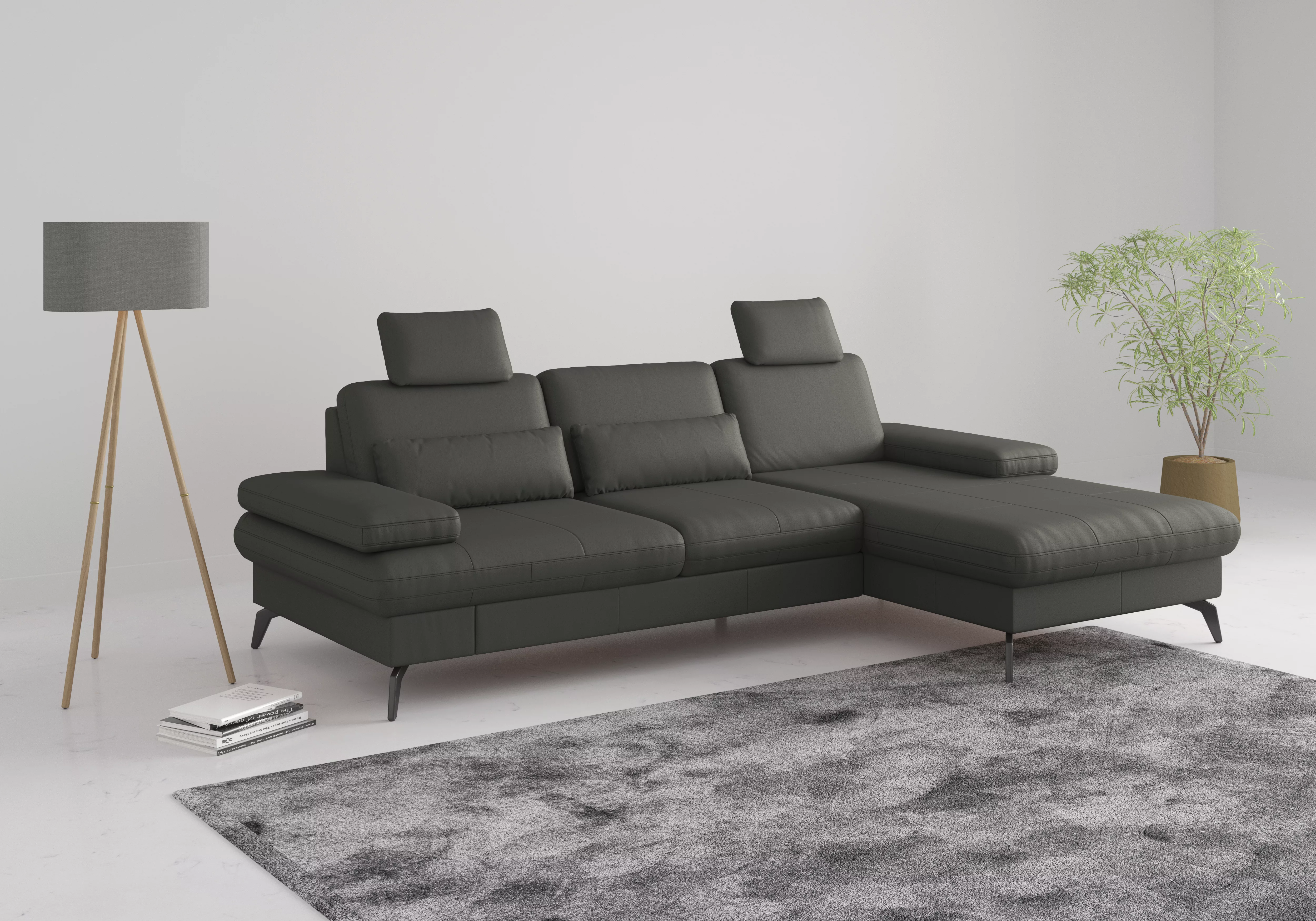 sit&more Ecksofa »Morris L-Form, inkl. Sitztiefenverstellung«, wahlweise mi günstig online kaufen