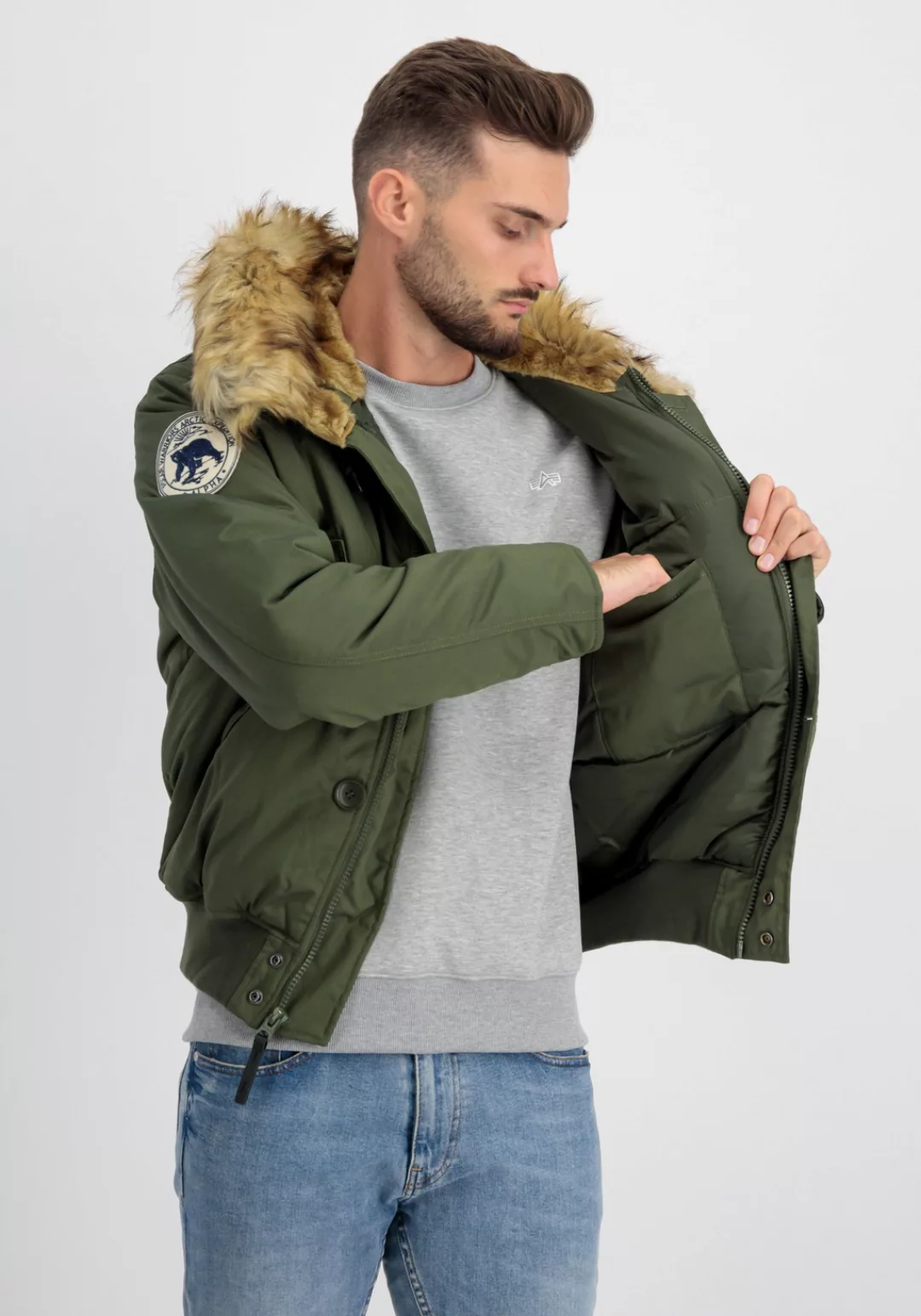 Alpha Industries Winterjacke "Polar Jacket SV Winterjacke" günstig online kaufen