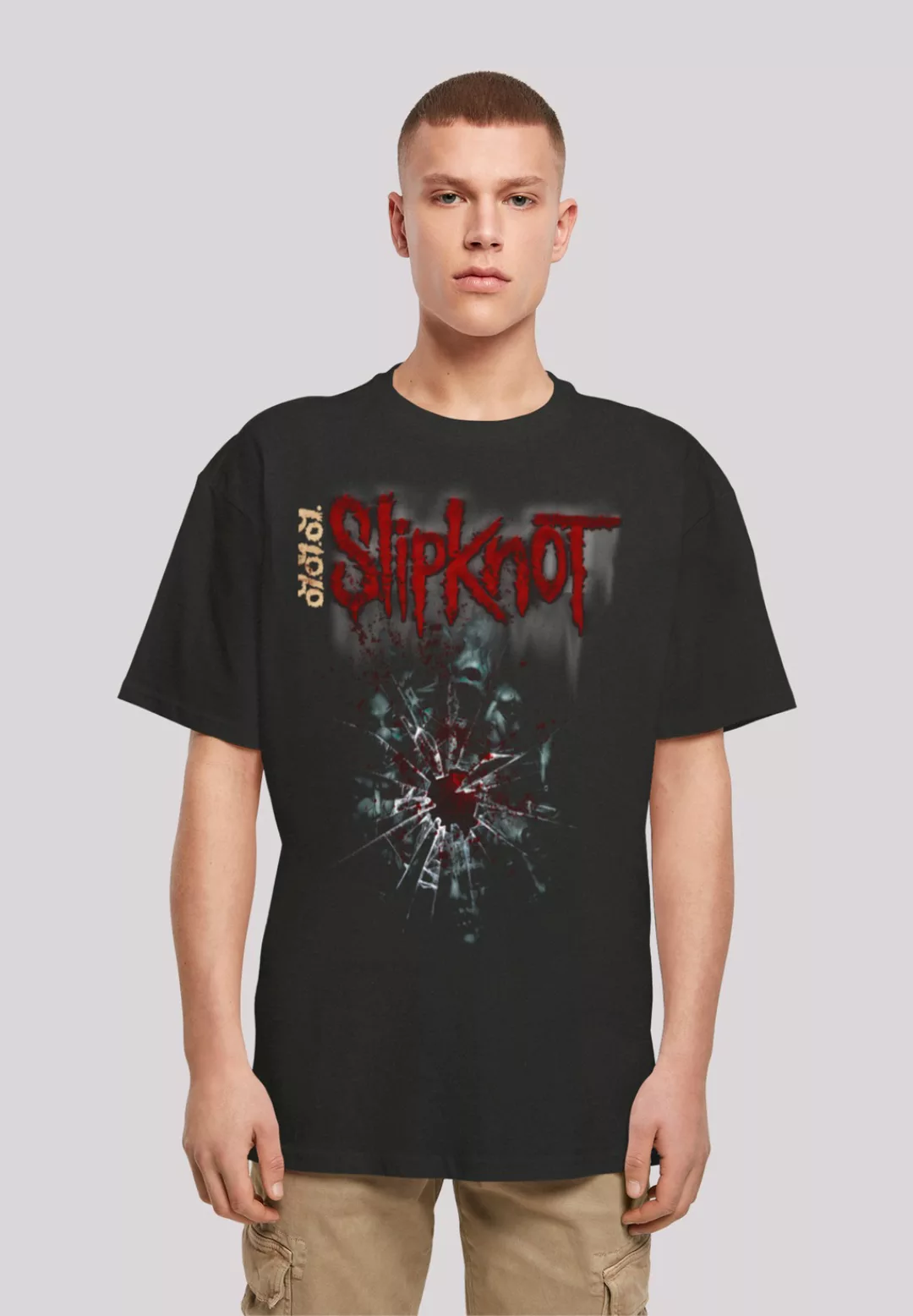 F4NT4STIC T-Shirt Slipknot Metal Band Print günstig online kaufen