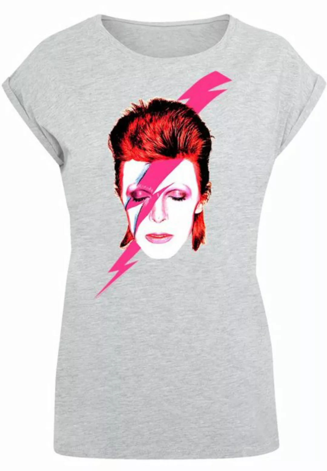 F4NT4STIC T-Shirt David Bowie Aladdin Sane Lightning Bolt Print günstig online kaufen
