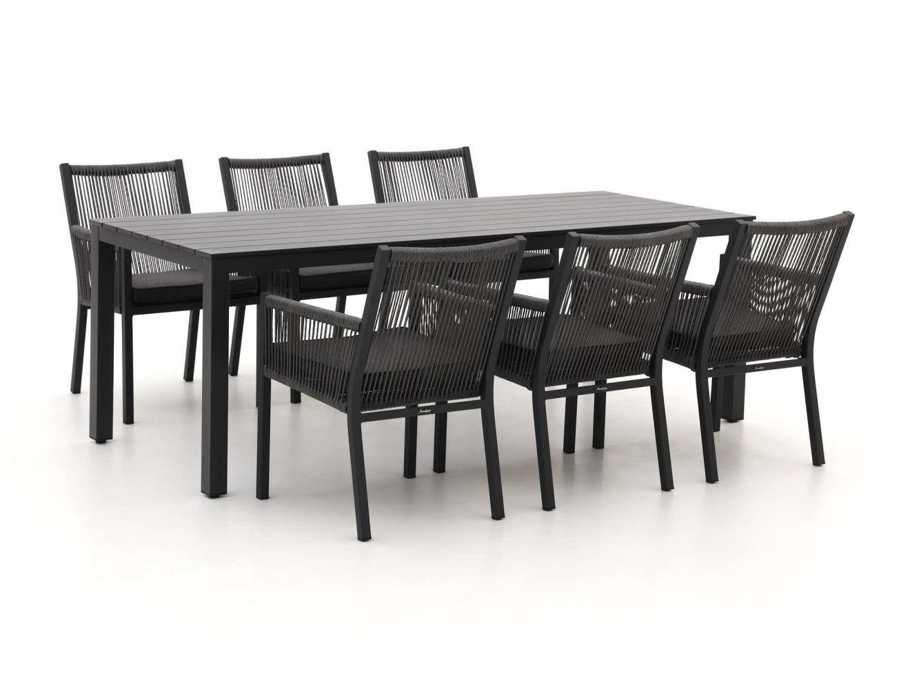 Manifesto Rivola/Menzano 220 cm Gartenmöbel-Set 7-teilig günstig online kaufen