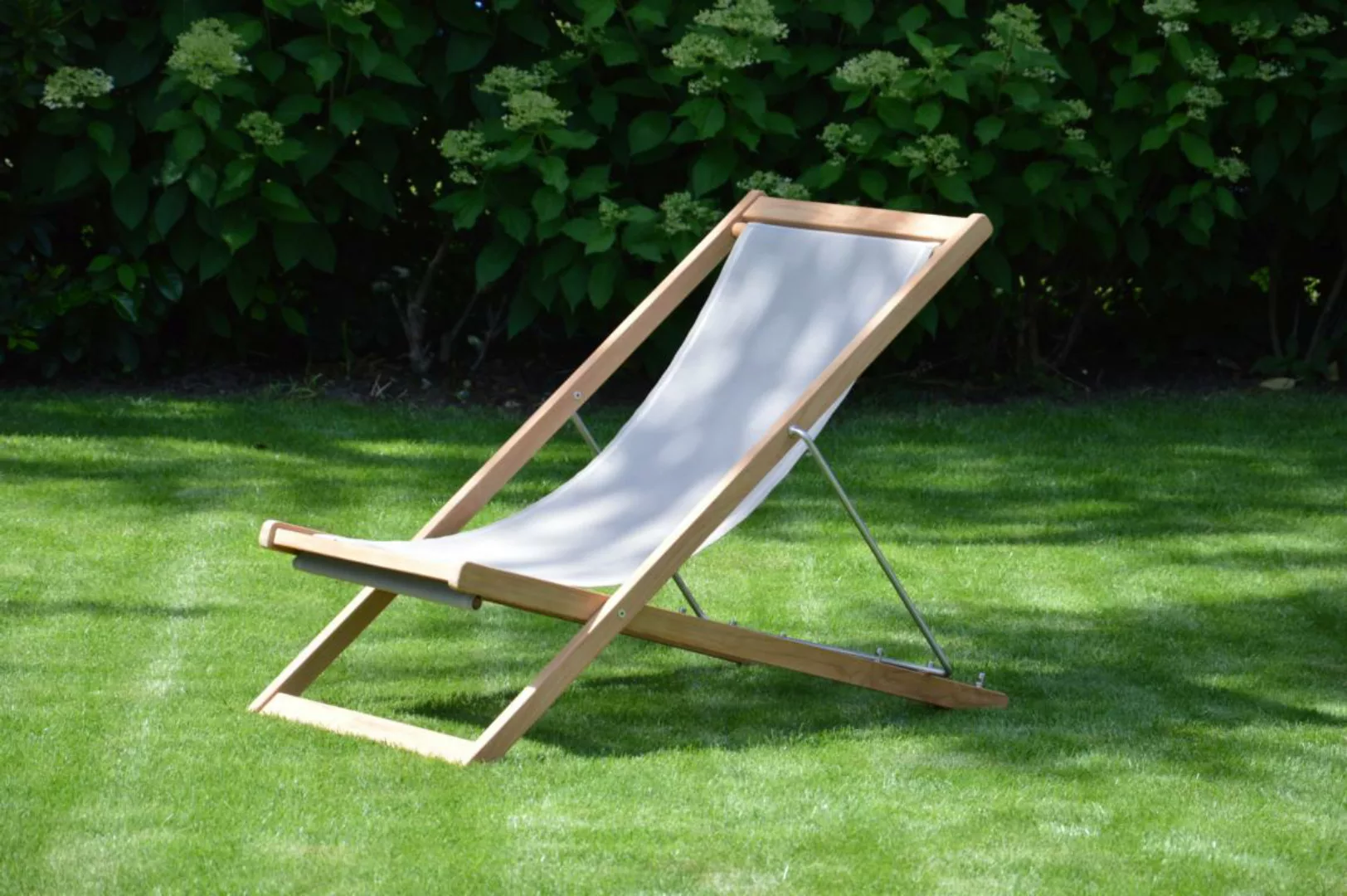 Outdoor Deckchair Nizza schwarz günstig online kaufen