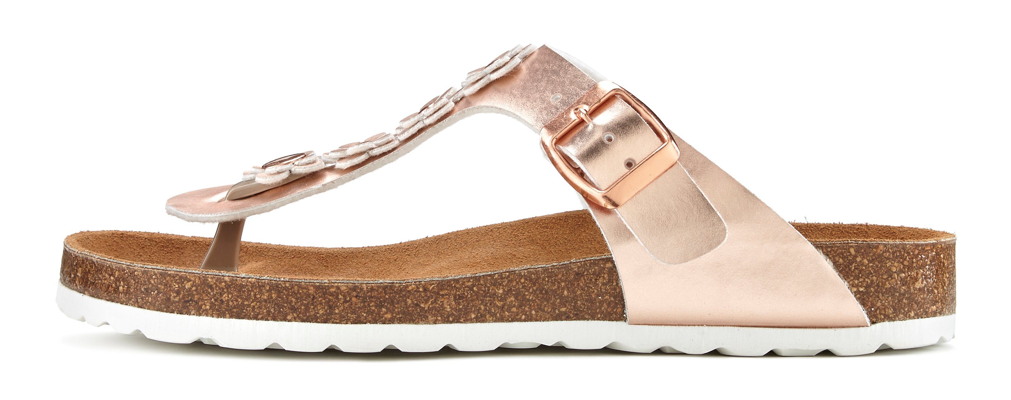 LASCANA Sandale, Pantolette, offener Schuh, Sommerschuh, günstig online kaufen