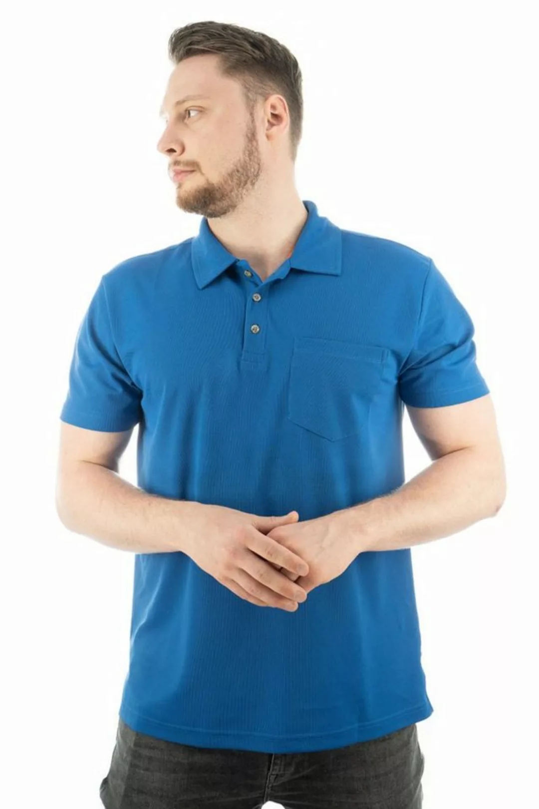 Tom Collins Poloshirt Zanfi Kurzarmshirt mit aufgesetzter Brusttasche günstig online kaufen