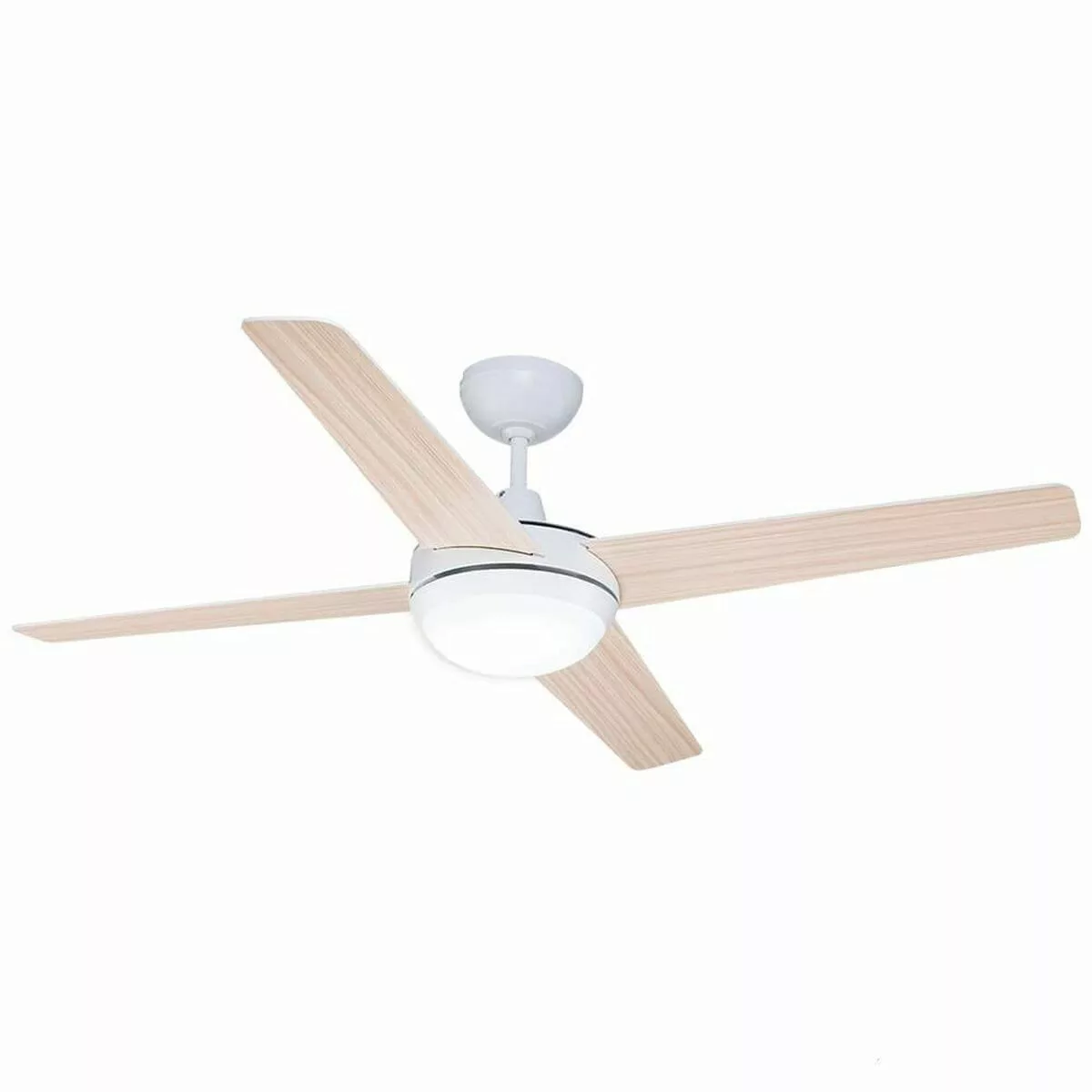 Deckenventilator Mit Lampe Edm Chukotka Weiß 28 W günstig online kaufen