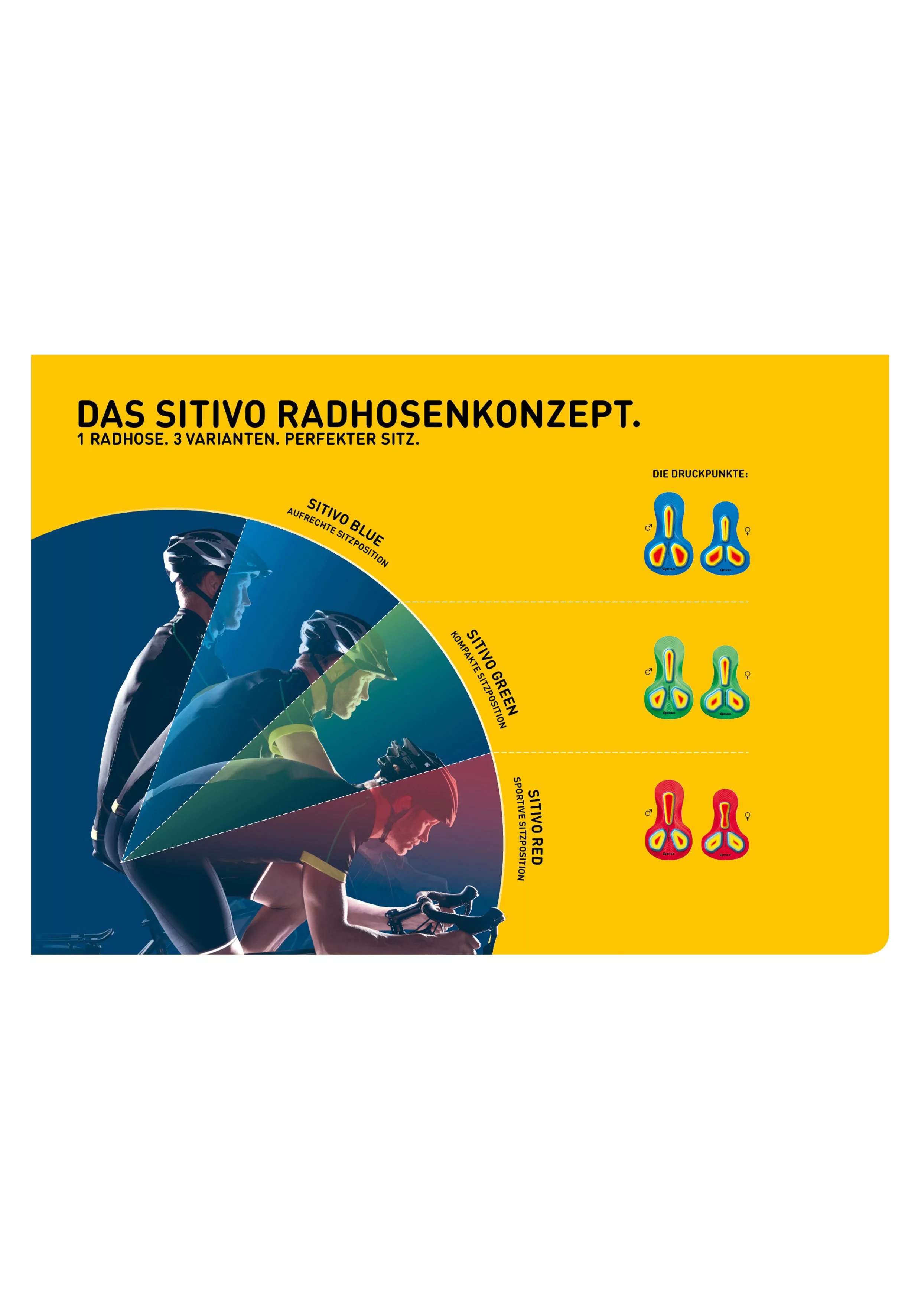 Gonso Fahrradhose "SITIVO M 0", Herren Radhose mit innovativem Sitzpolsterk günstig online kaufen